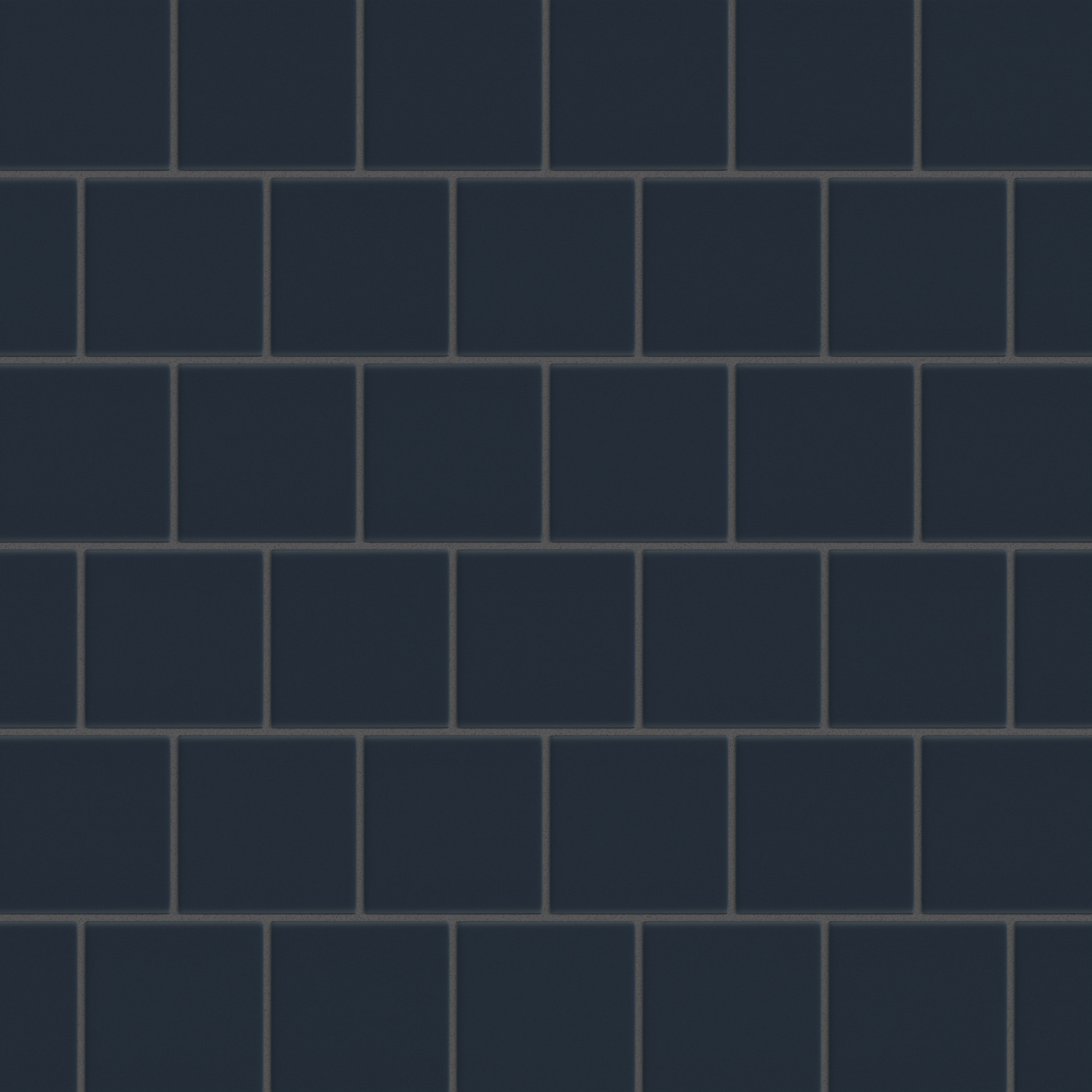 4x4 Original Ceramic Tile in Navy Blue Matte