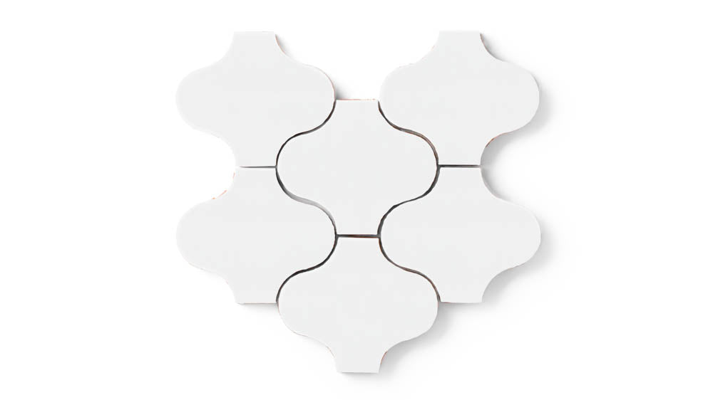 Paseo Original Ceramic Tile in Calcite Gloss