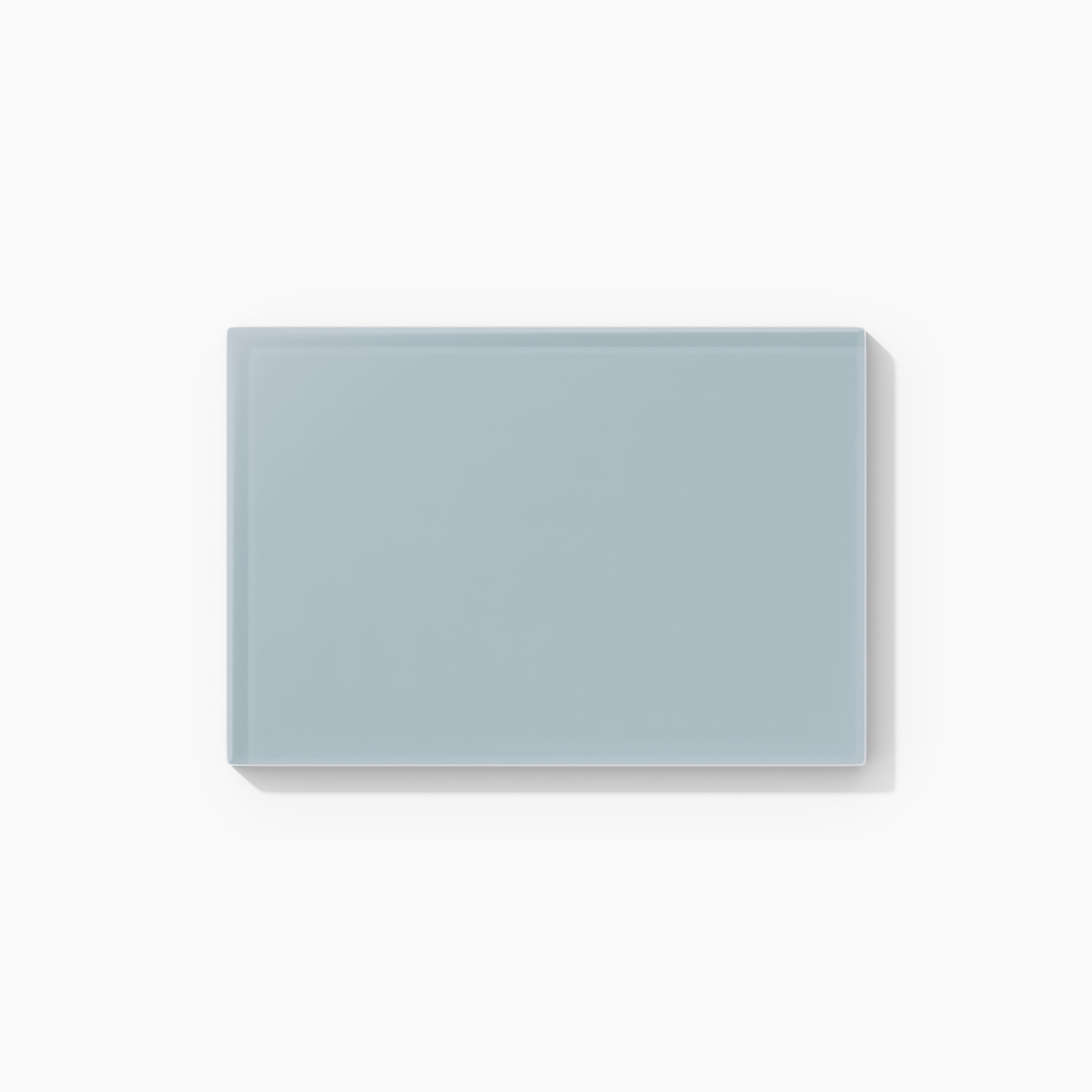 4x6 Glass Tile in Partridge Matte