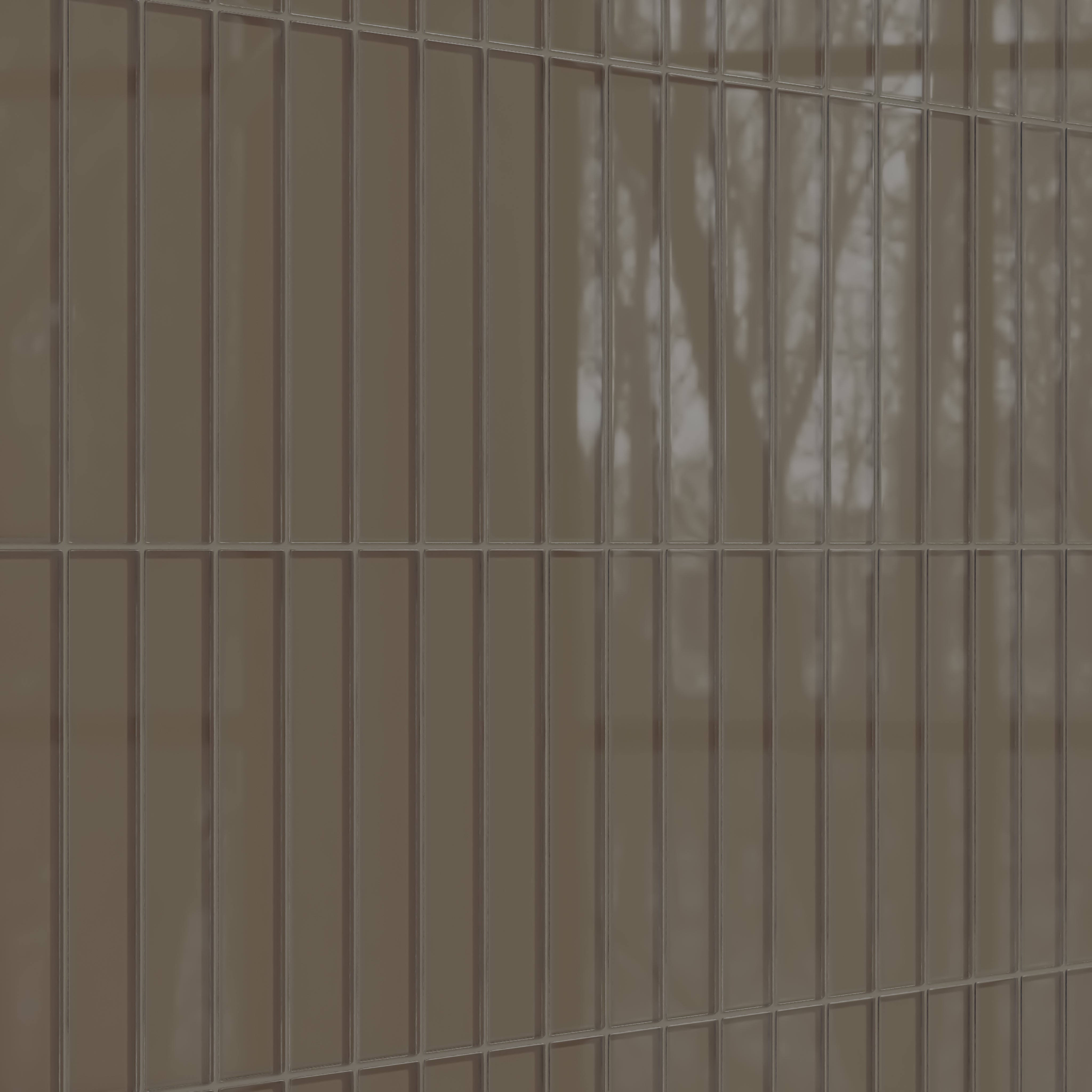 2x12 Glass Tile in Albatross Gloss