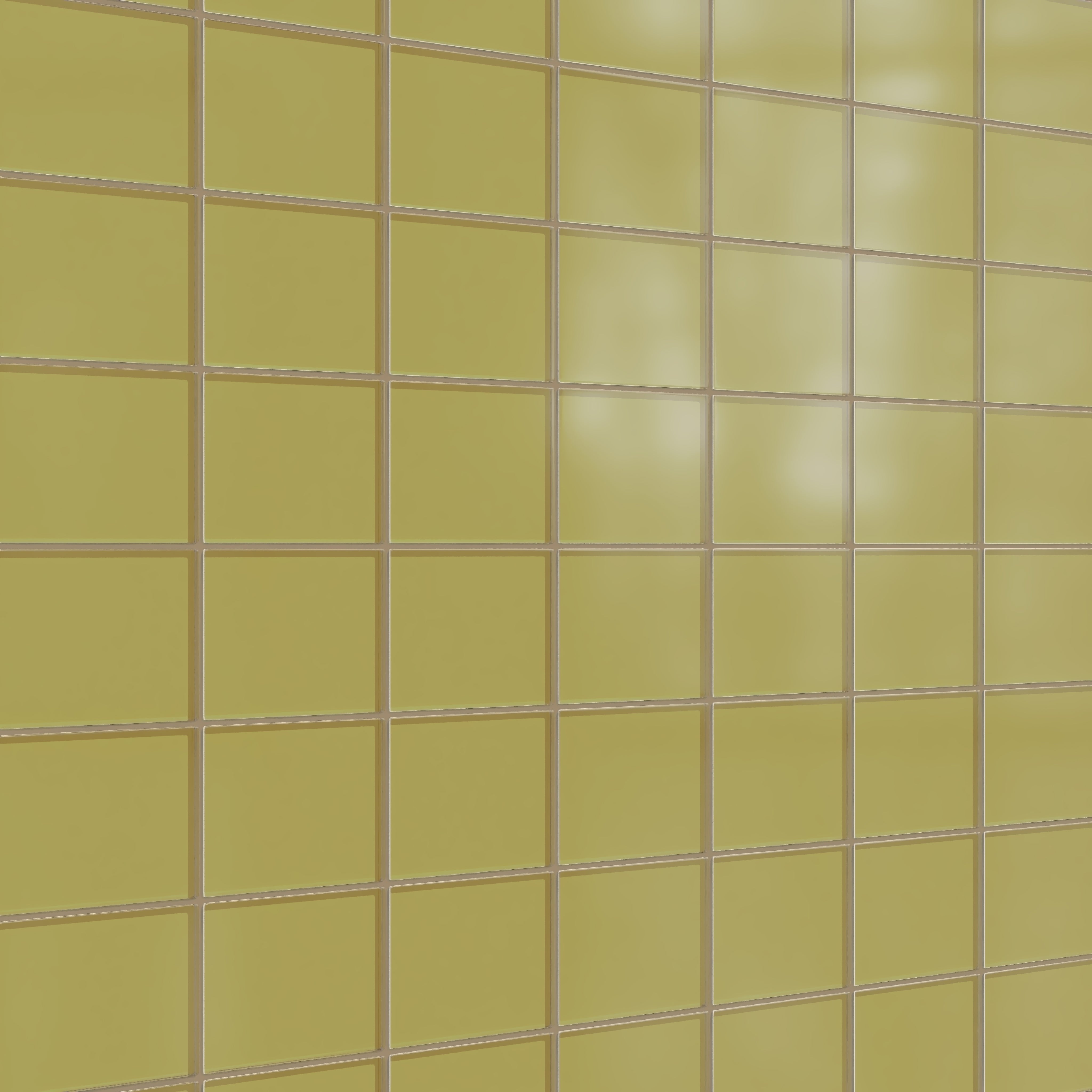 4x6 Glass Tile in Pine Siskin Matte