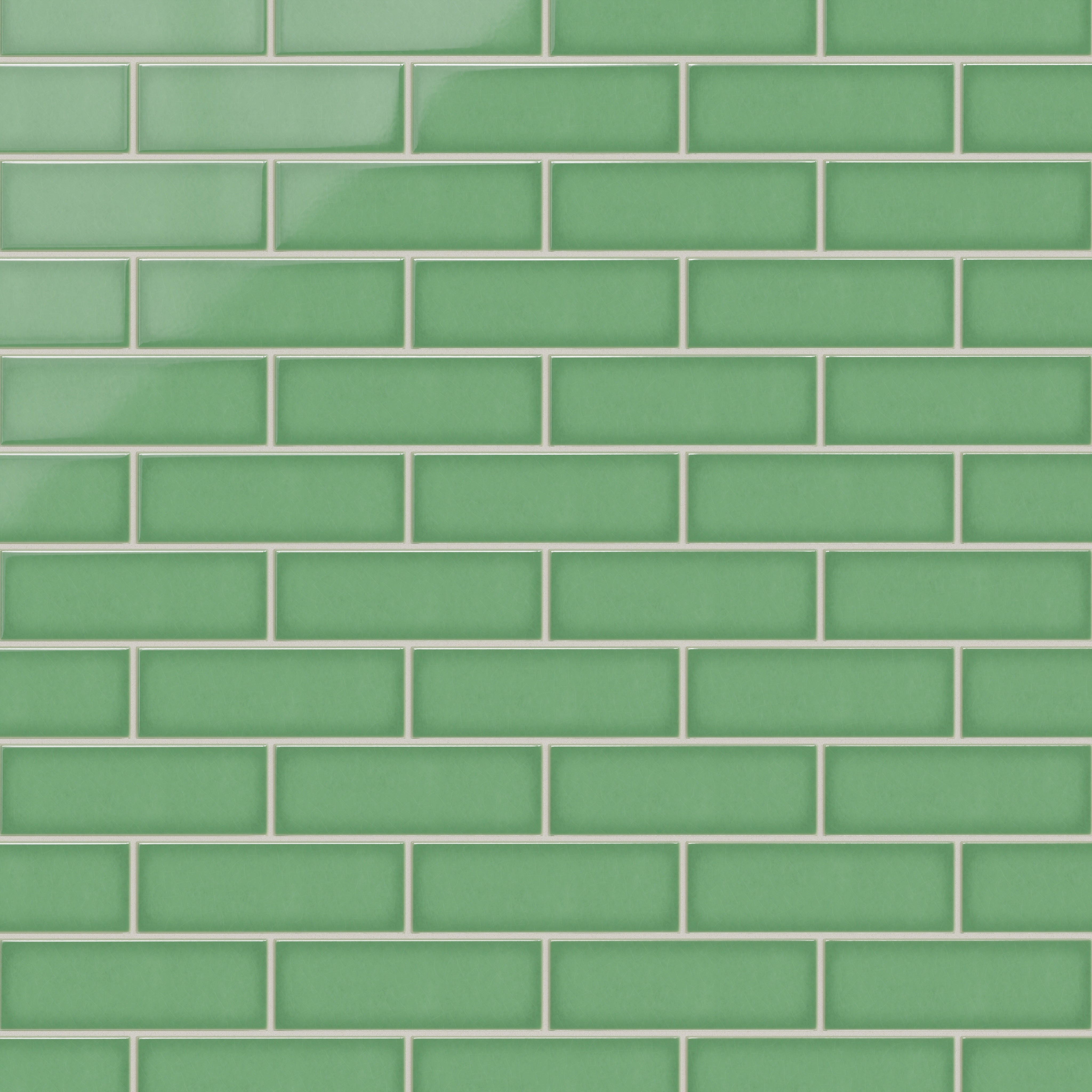 3x9 Original Ceramic Tile in Sea Green Gloss