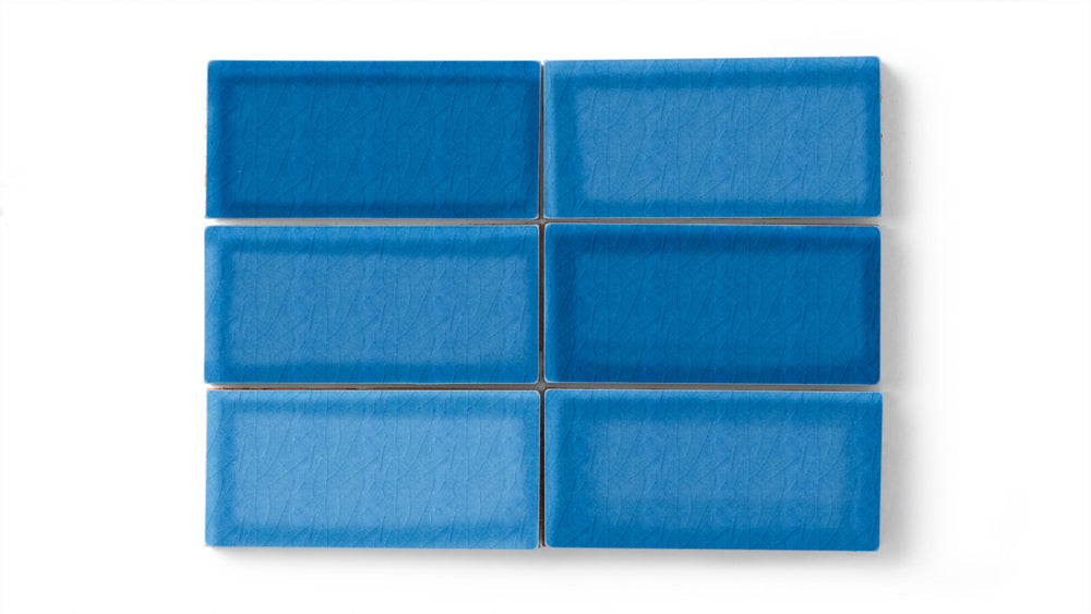 3x6 Original Ceramic Tile in Aegean Sea Gloss