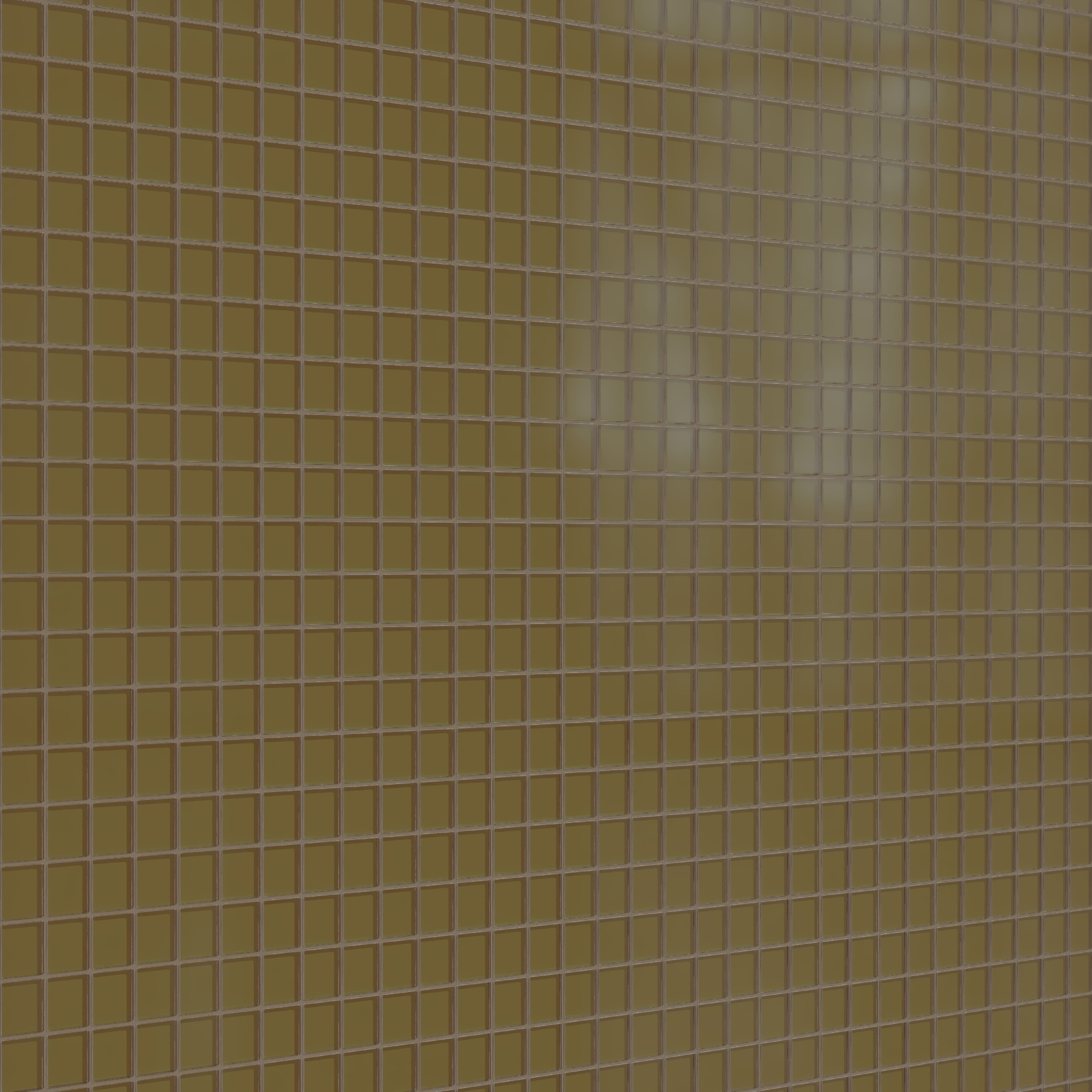 2x2 Straight Set Sheeted Glass Mosaic Tile in Merlin Matte