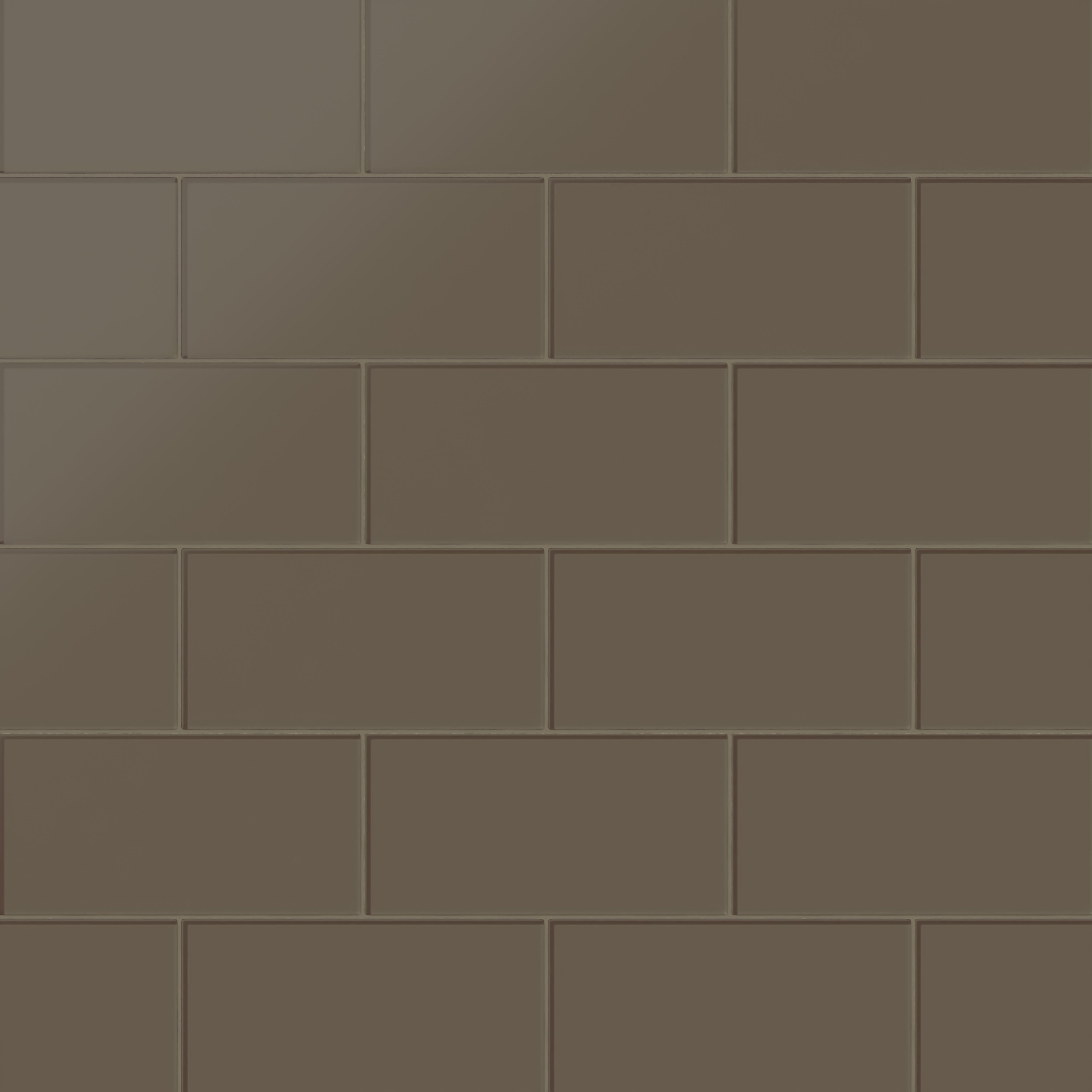 6x12 Glass Tile in Albatross Matte