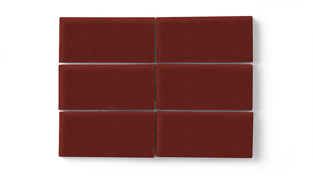3x6 Original Ceramic Tile in Vintage Leather Matte