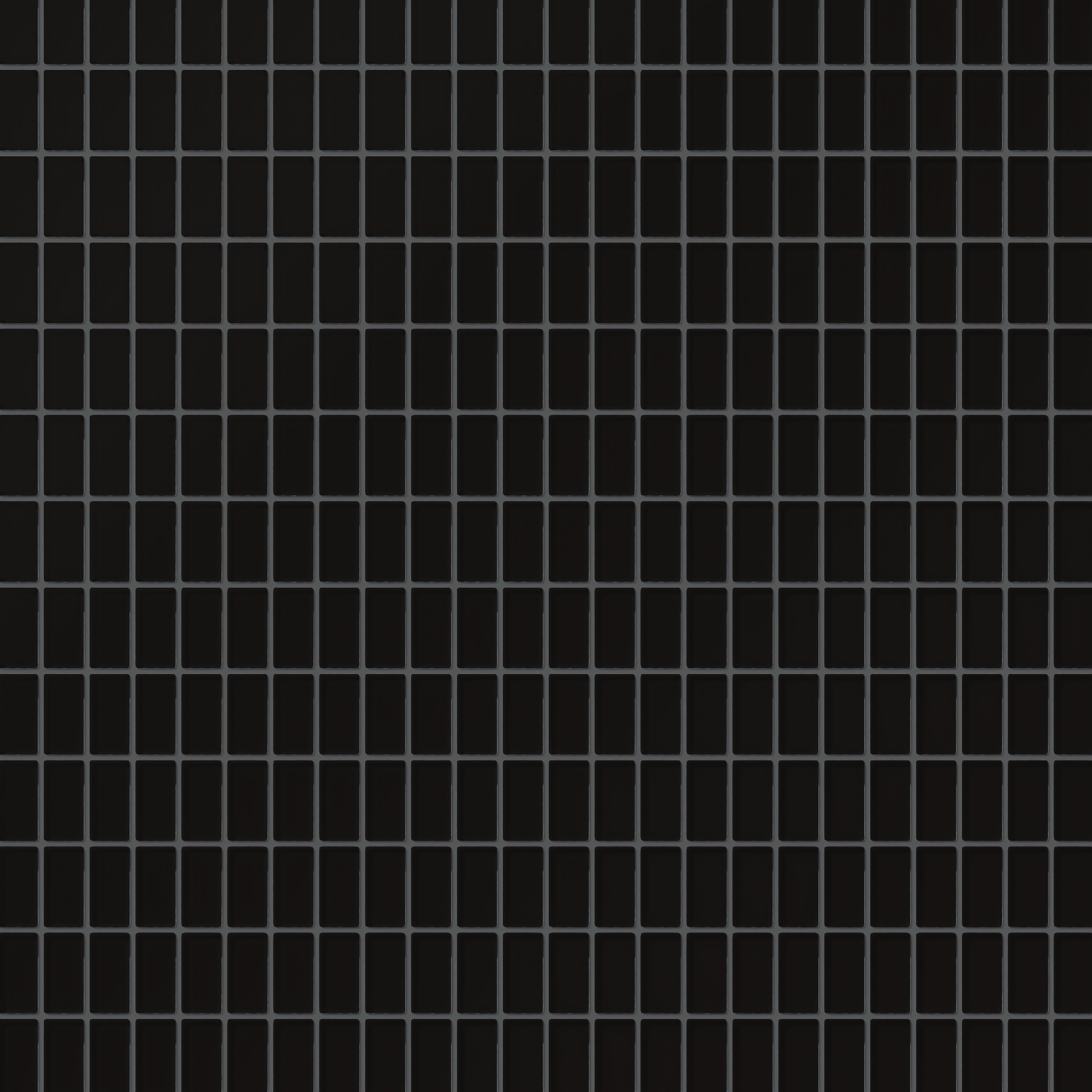 1x2 Straight Set Sheeted Glass Mosaic Tile in Condor Matte