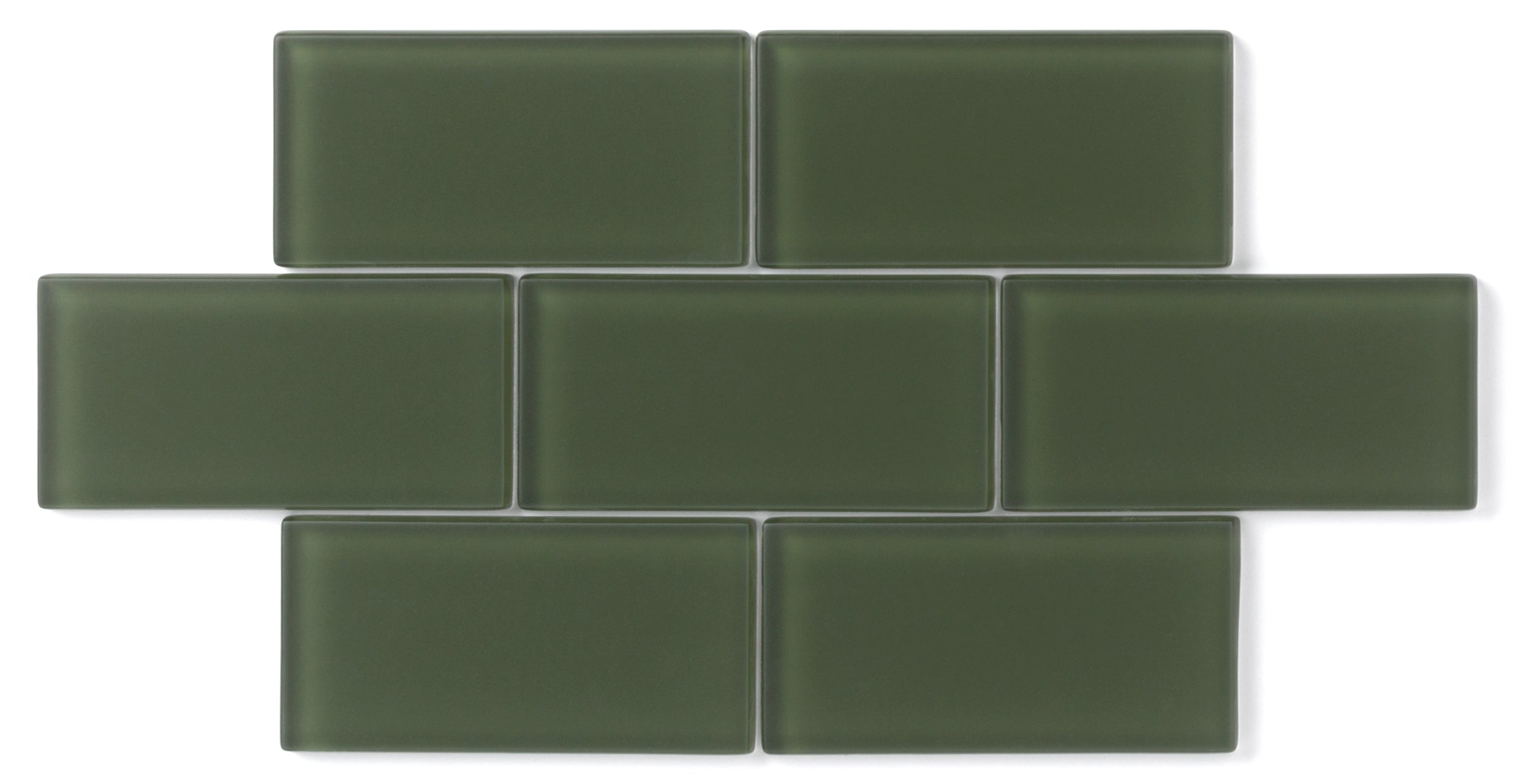 1x4 Herringbone Sheeted Glass Mosaic Tile in Starling Matte