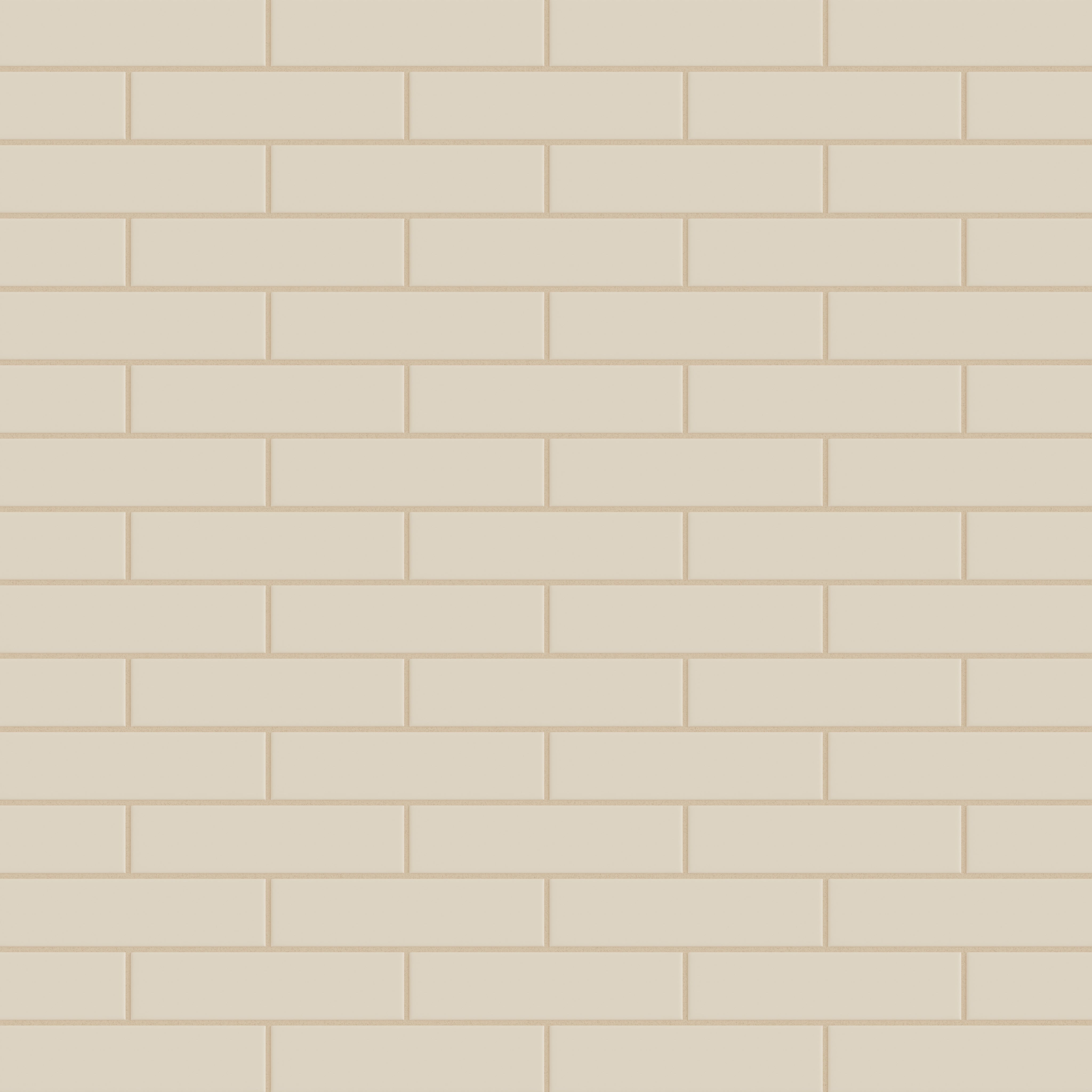 2x8 Original Ceramic Tile in Ivory Matte