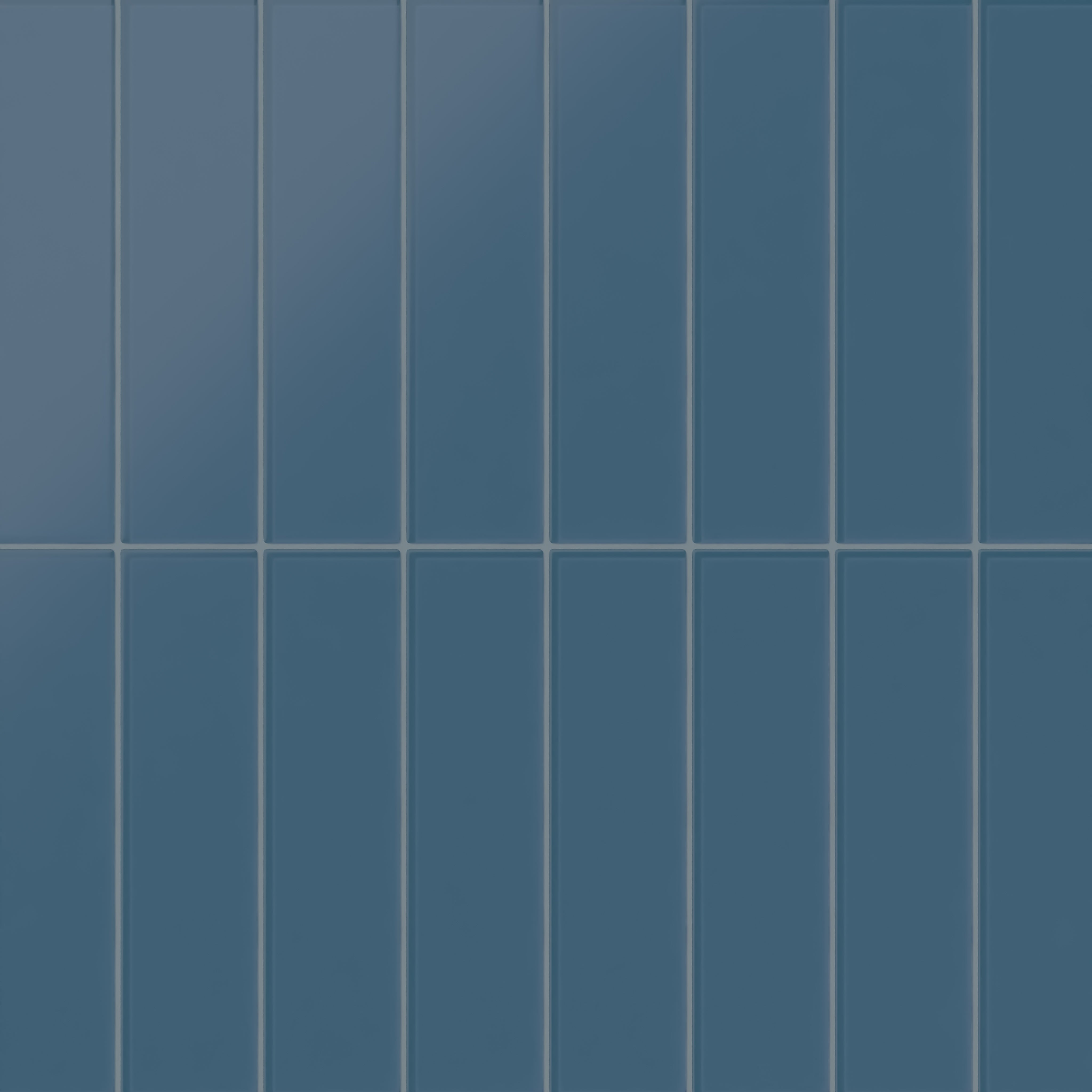 3x12 Glass Tile in Blue Jay Matte