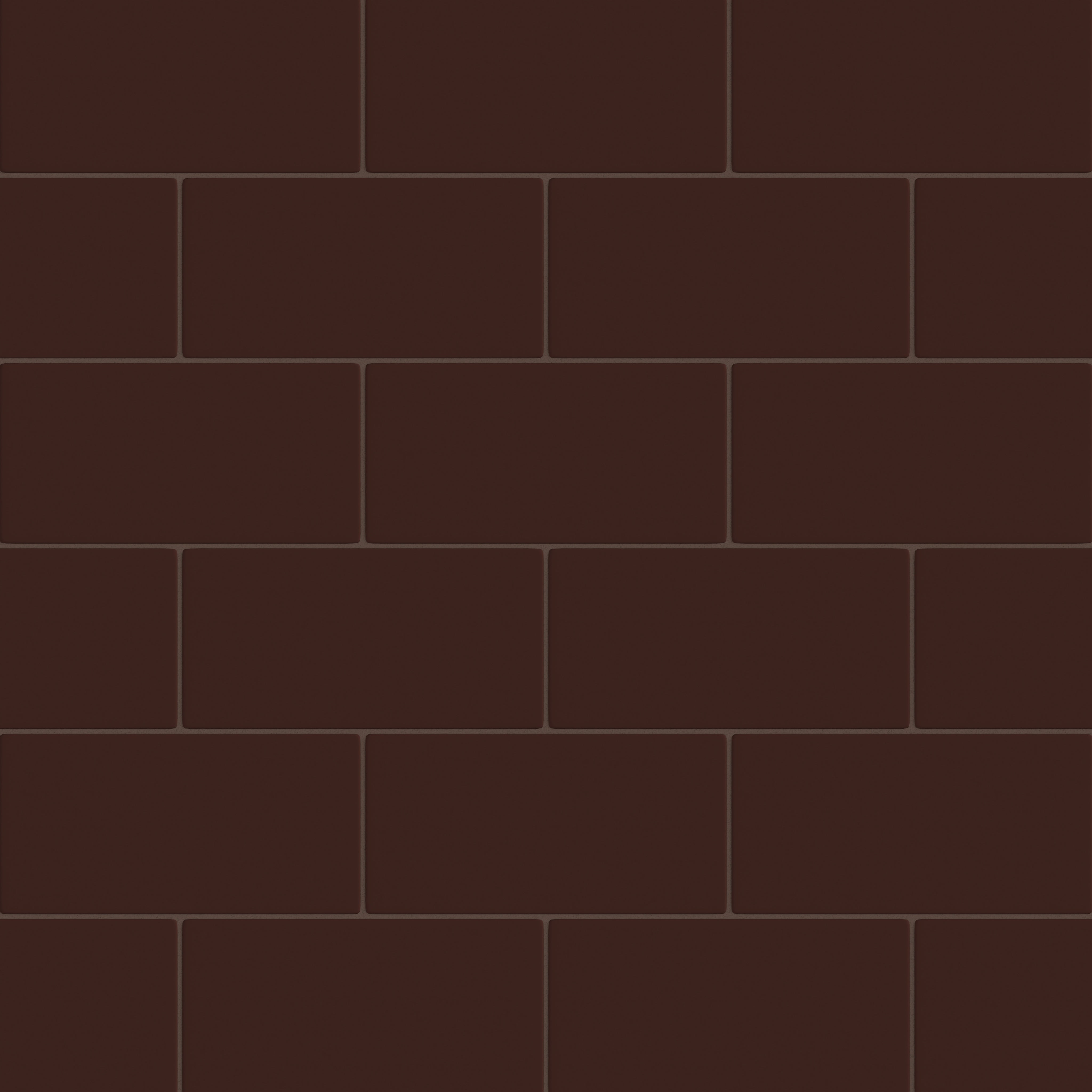 6x12 Original Ceramic Tile in Garnet Matte