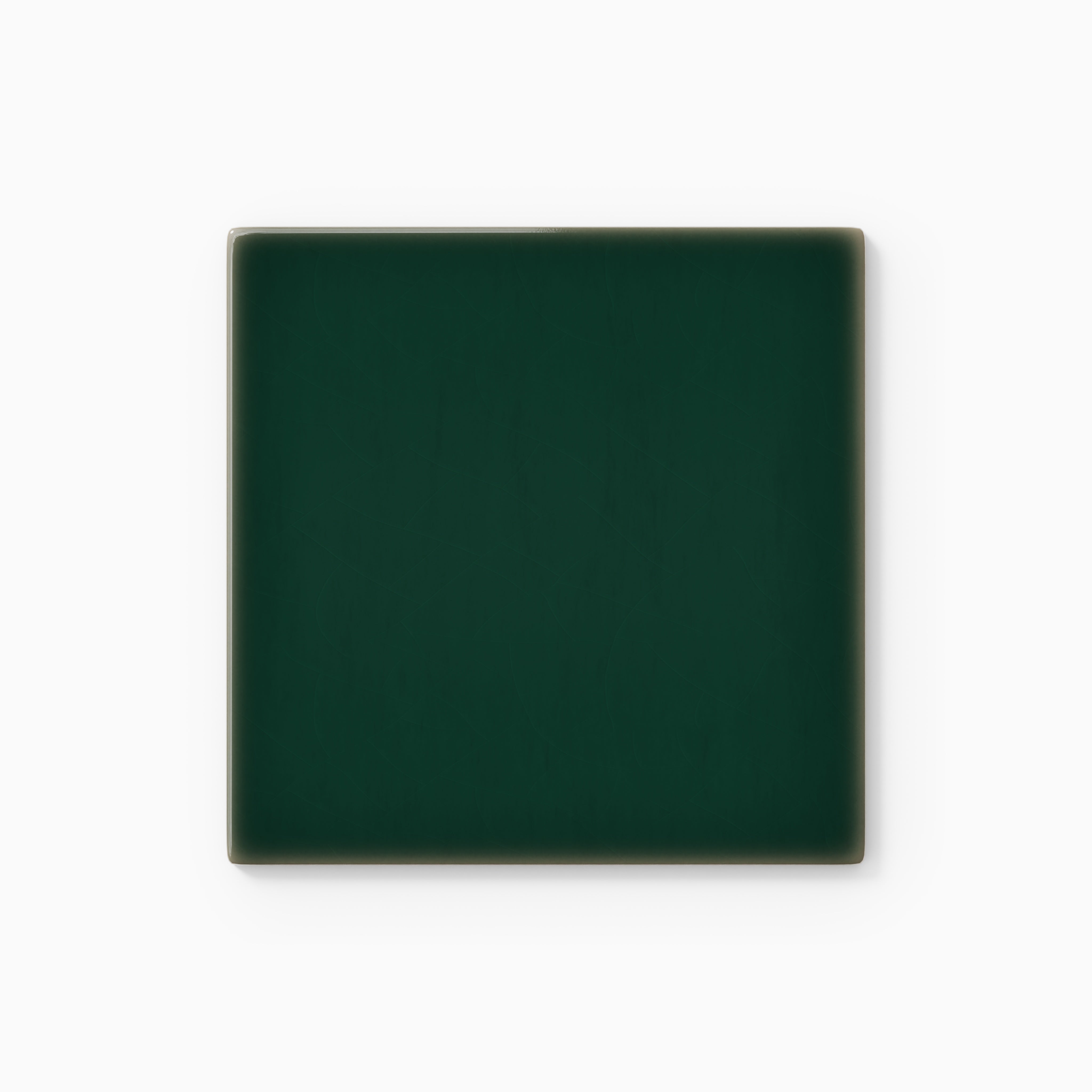 6x6 Original Ceramic Tile in Evergreen Gloss