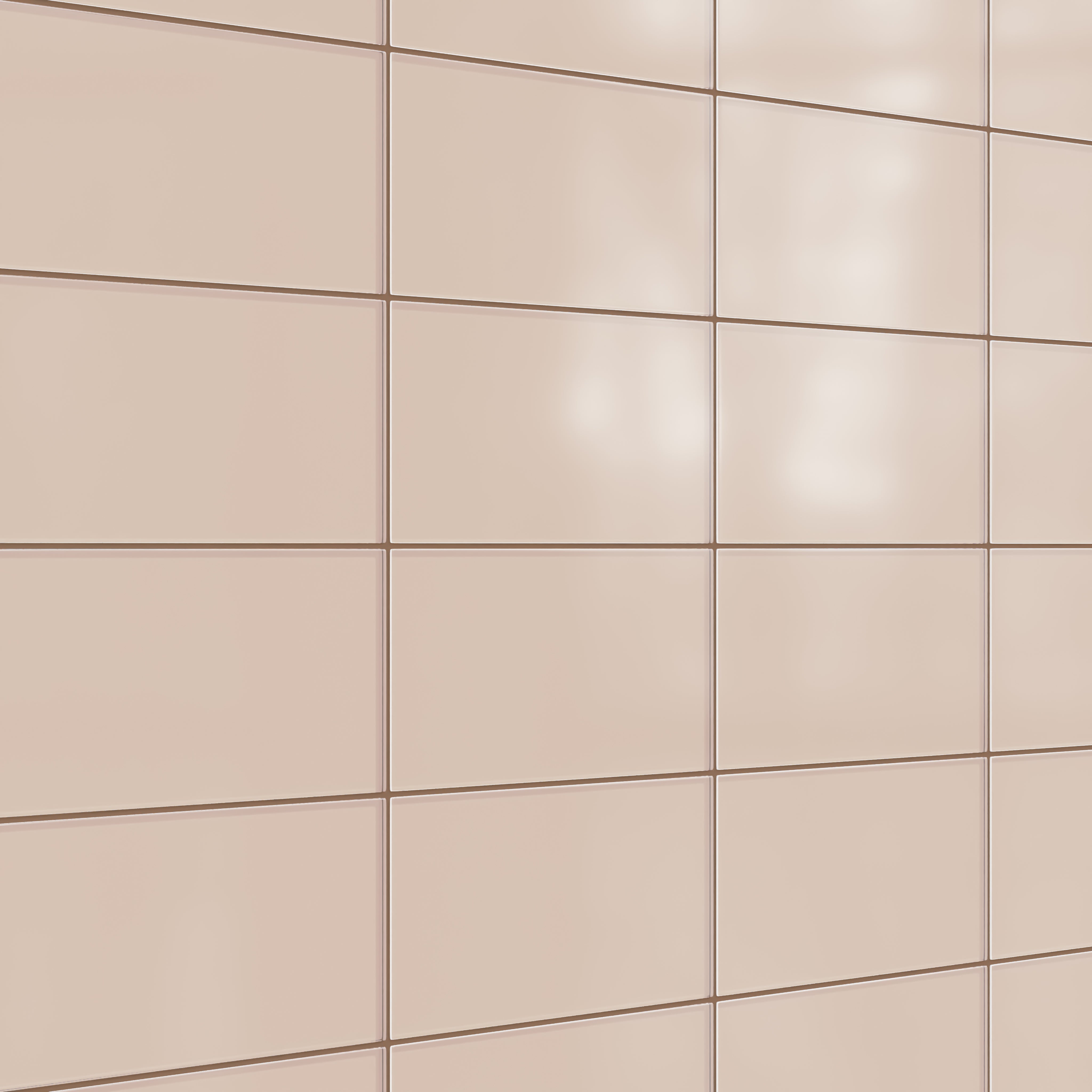 6x12 Glass Tile in Rosy Finch Matte