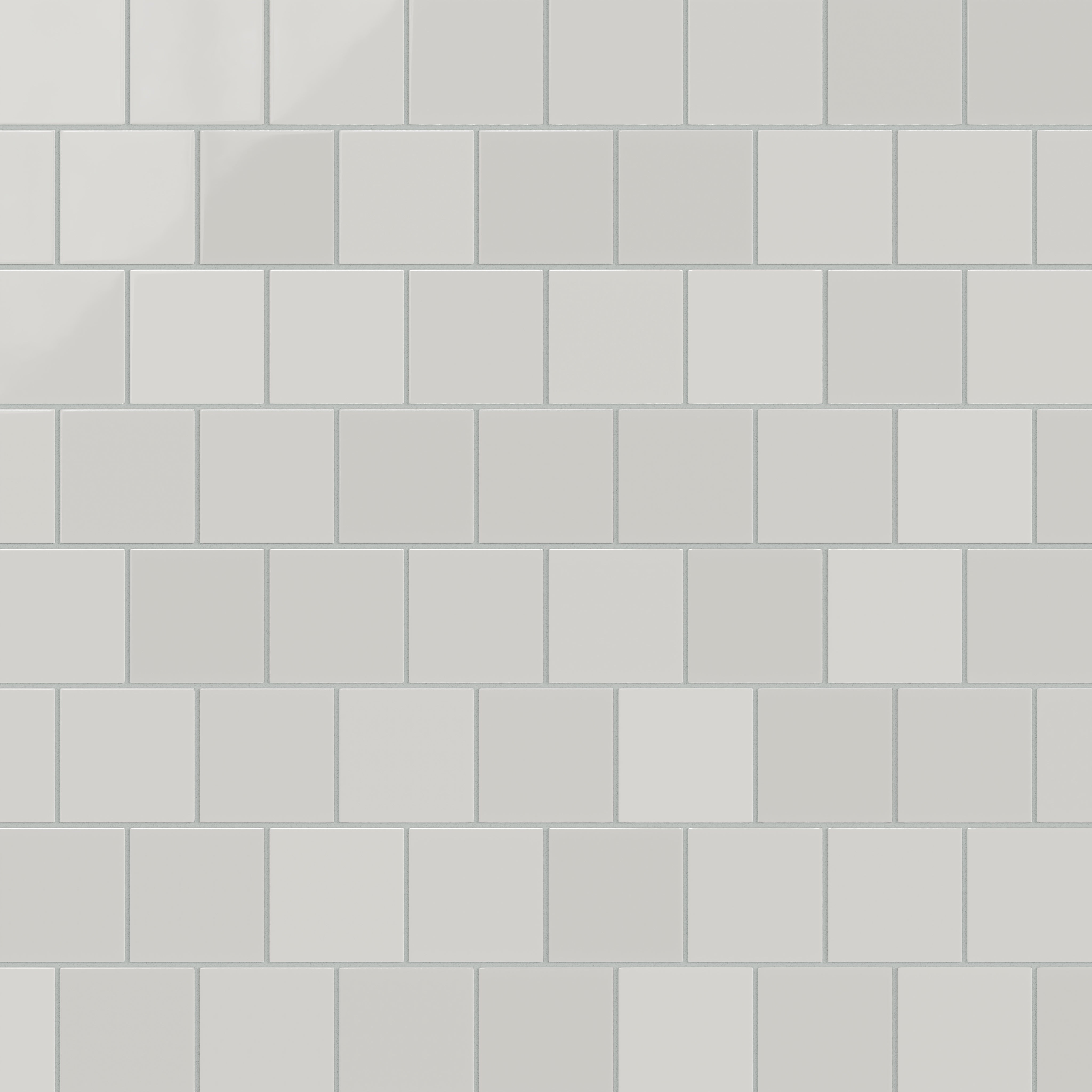 4x4 Natural Press Ceramic Tile in Cloud Cover Gloss
