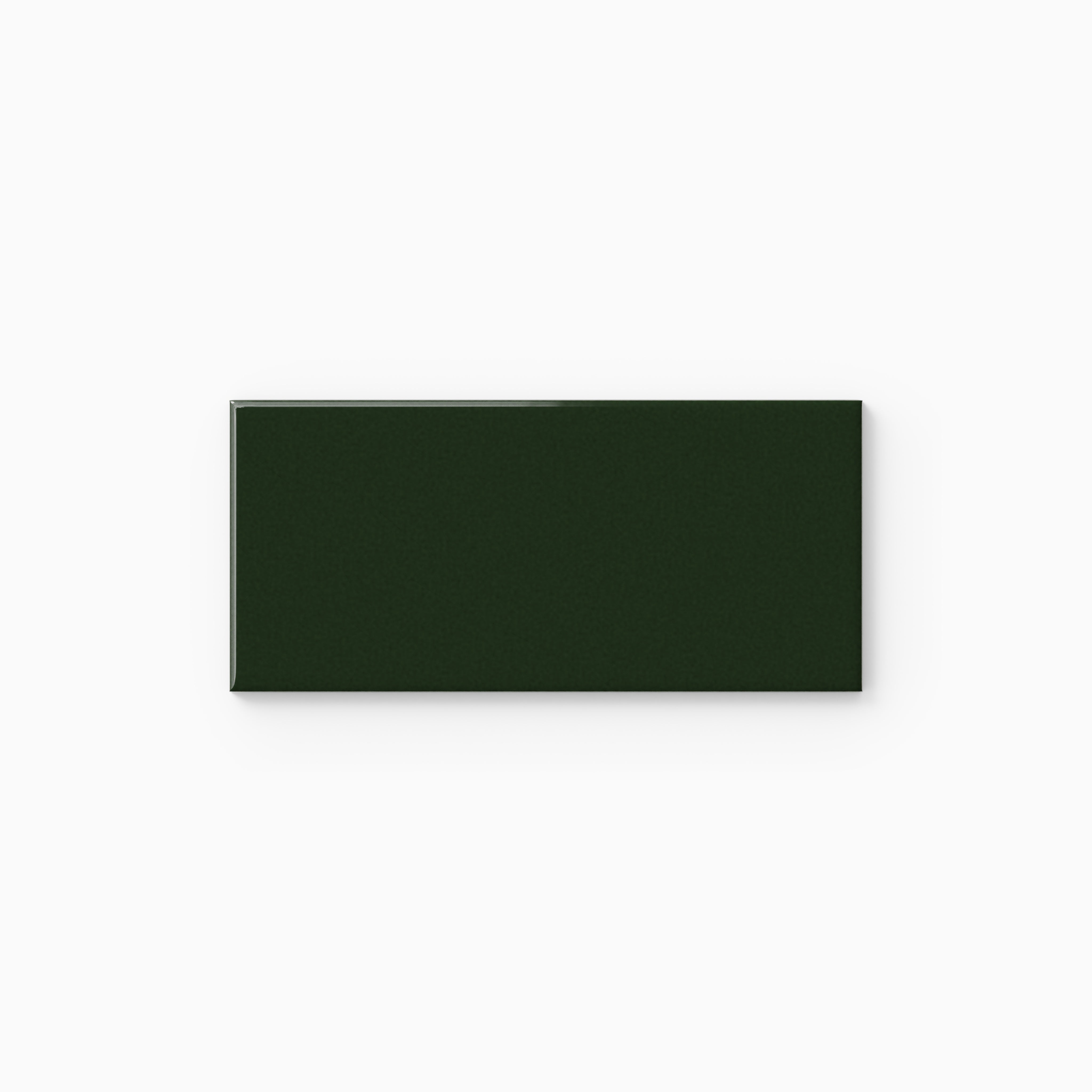 3x6 Original Ceramic Tile in Hunter Green Gloss