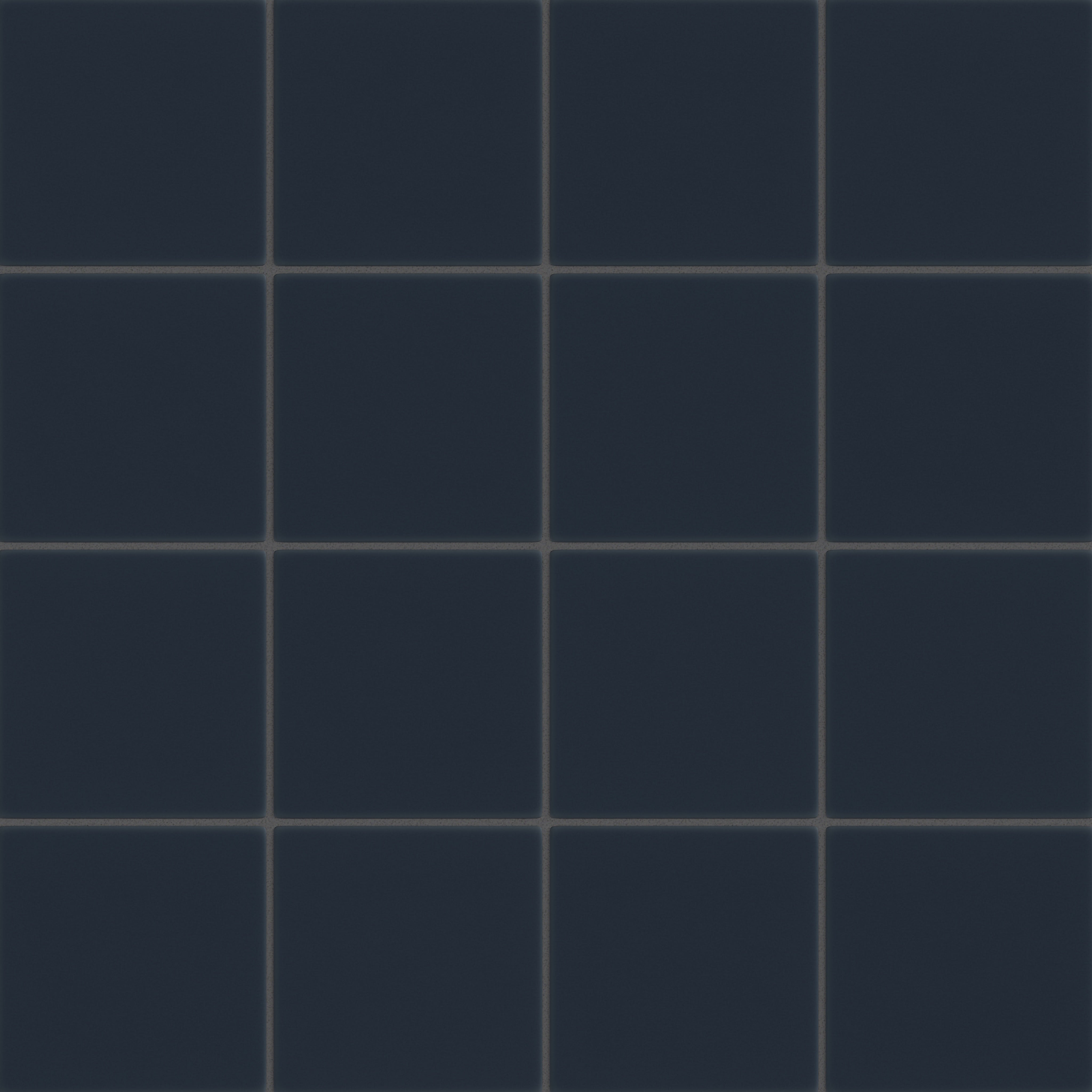 6x6 Original Ceramic Tile in Navy Blue Matte