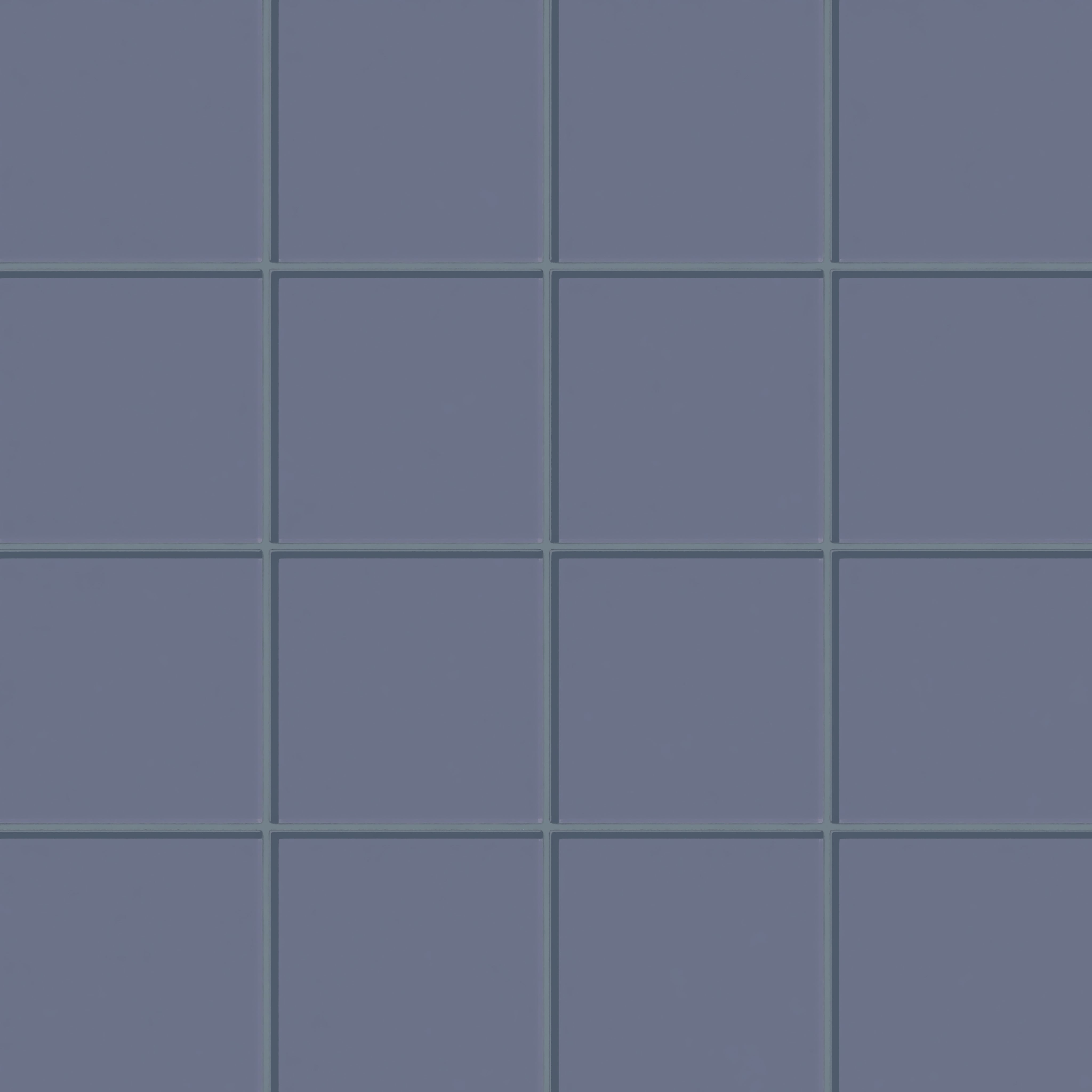 6x6 Glass Tile in Nuthatch Gloss