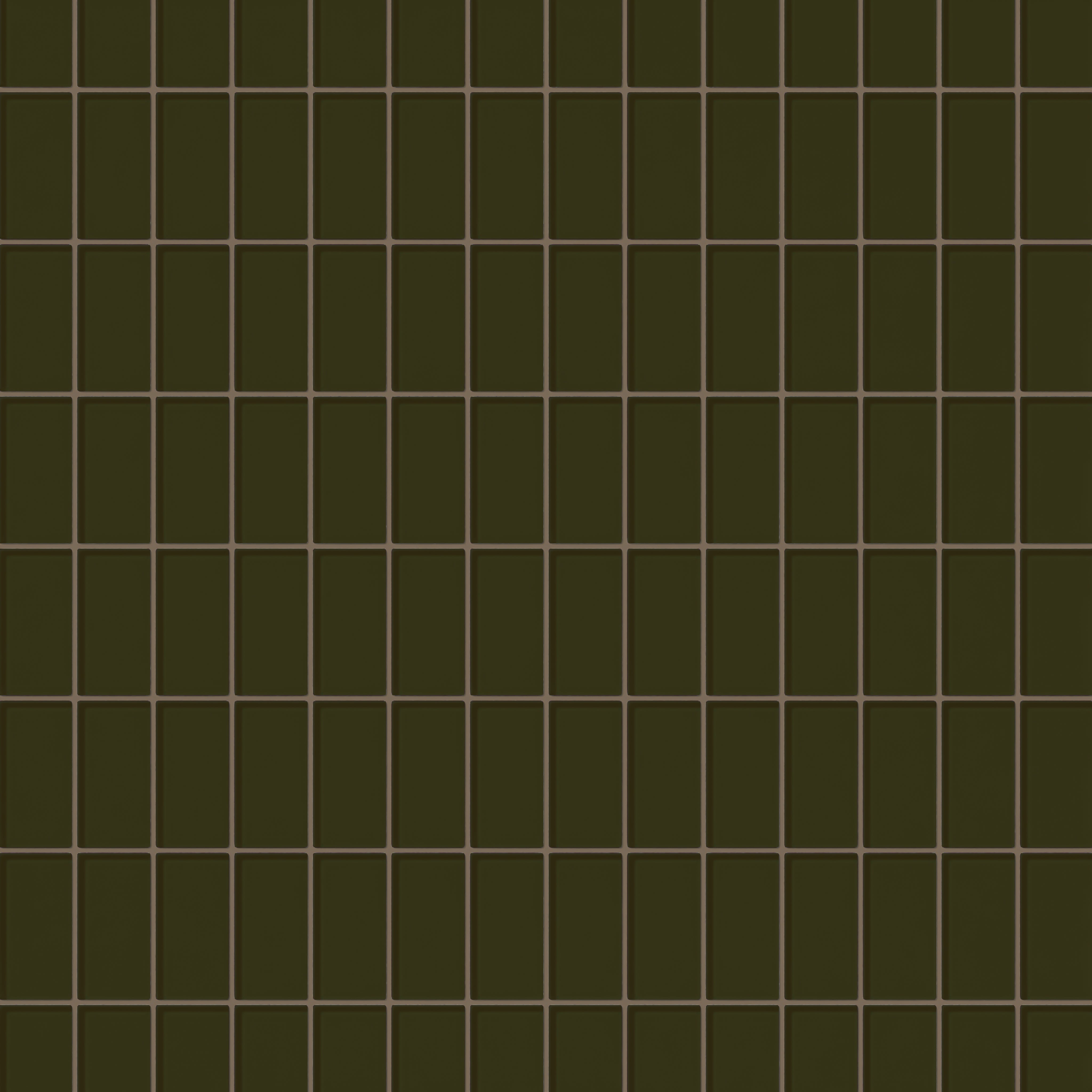 2x4 Straight Set Sheeted Glass Mosaic Tile in Catbird Gloss