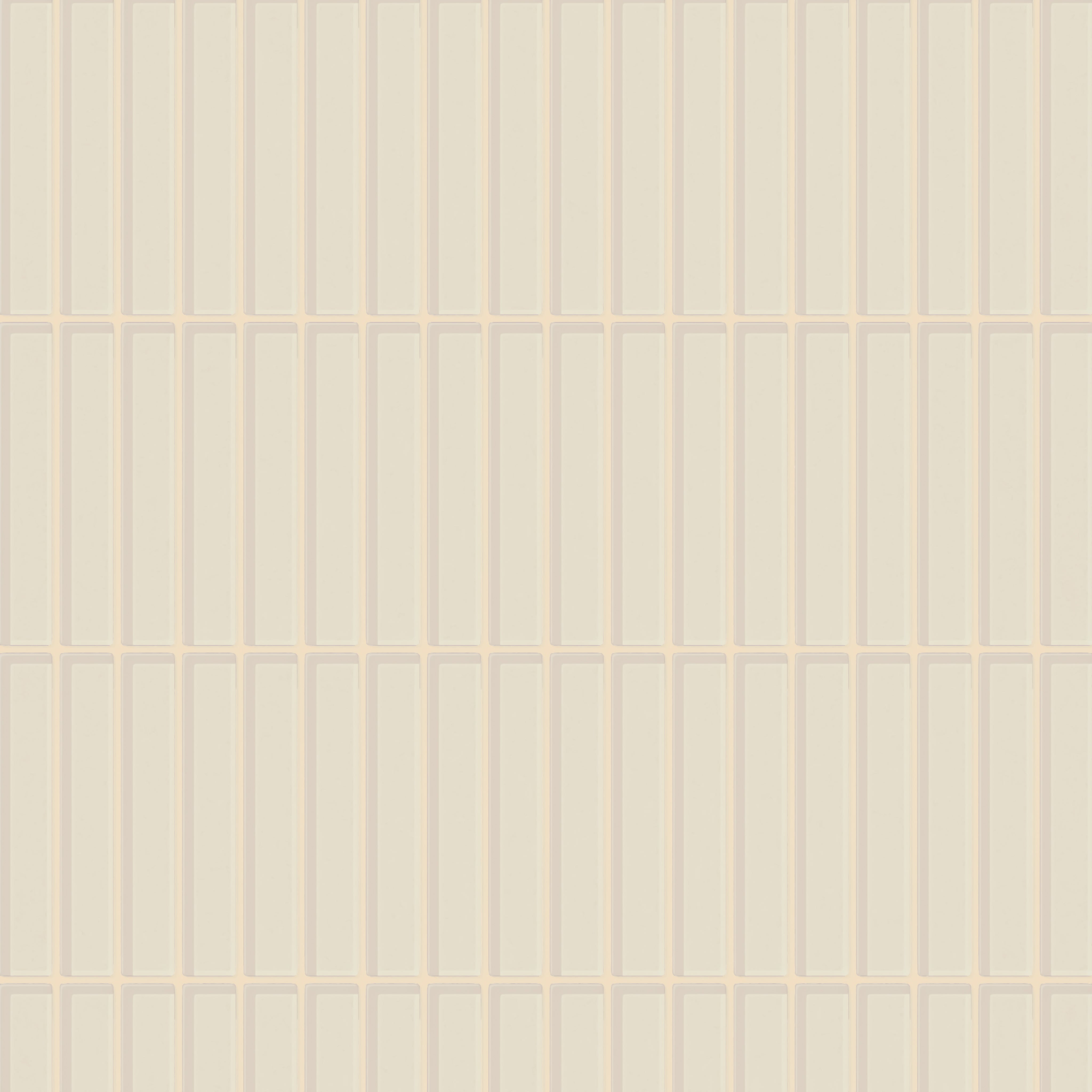 1x6 Straight Set Sheeted Glass Mosaic Tile in Sparrow Gloss