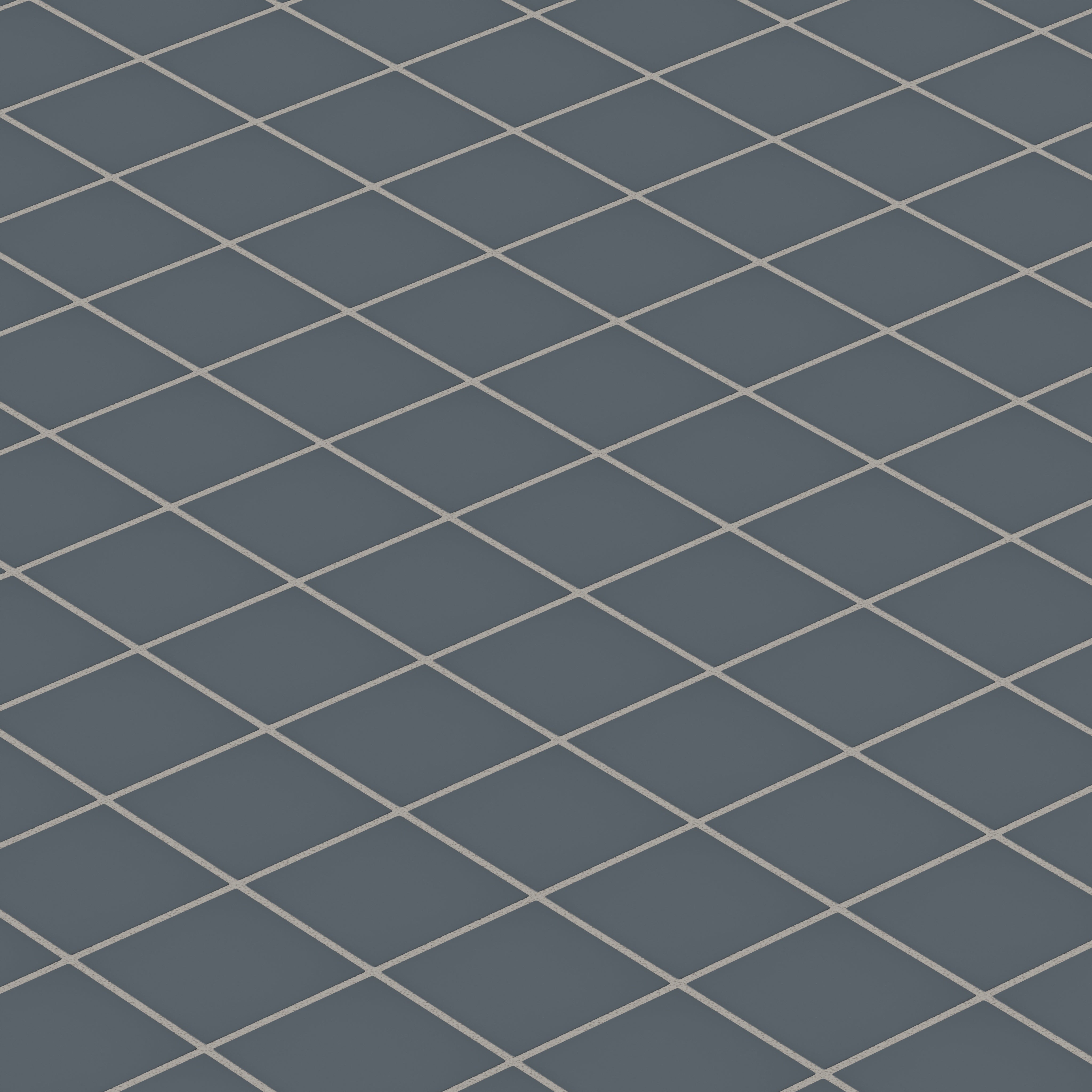 3x3 Straight Set Sheeted Natural Press Ceramic Mosaic Tile in Indigo Matte