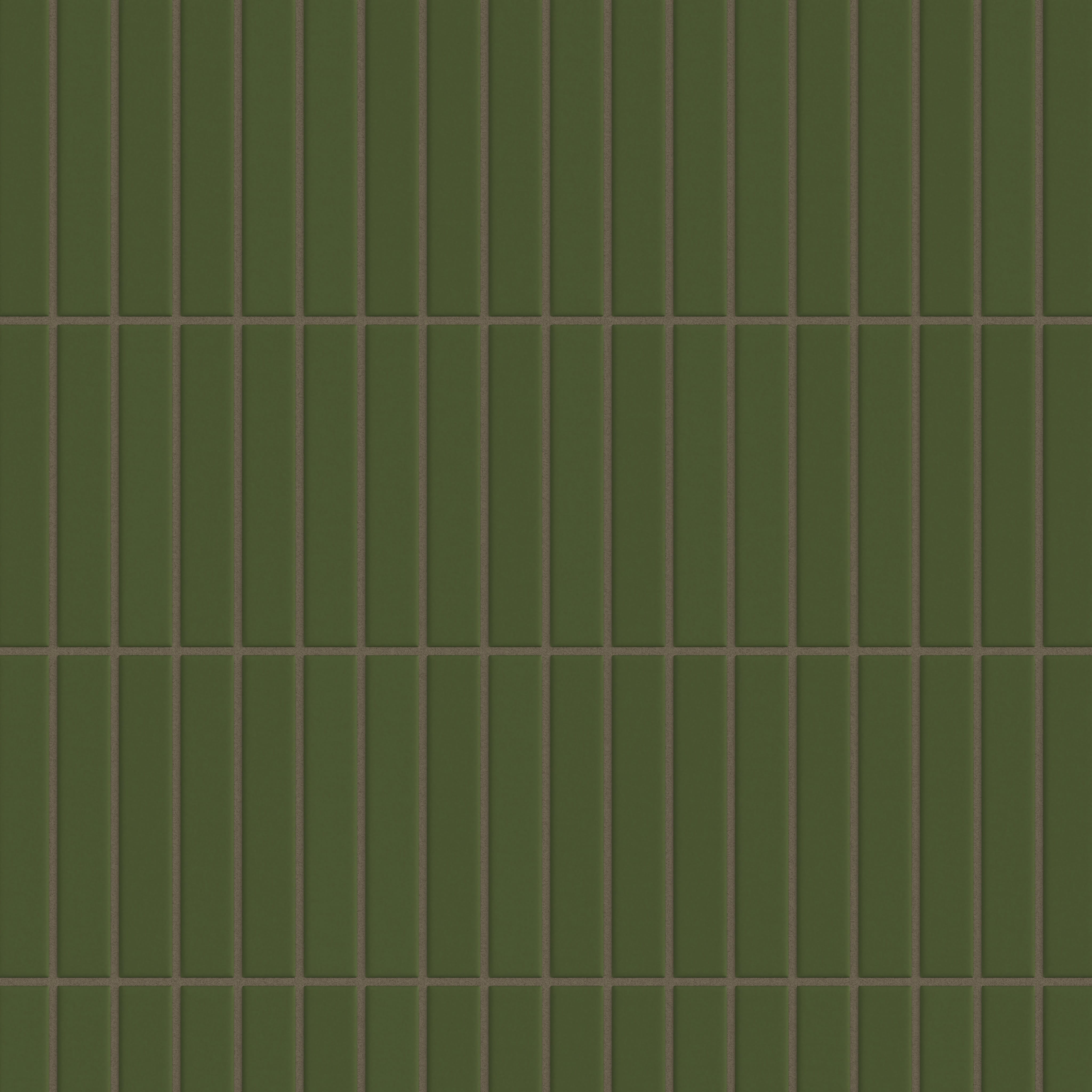 1x6 Straight Set Sheeted Original Ceramic Mosaic Tile in Lone Pine Matte
