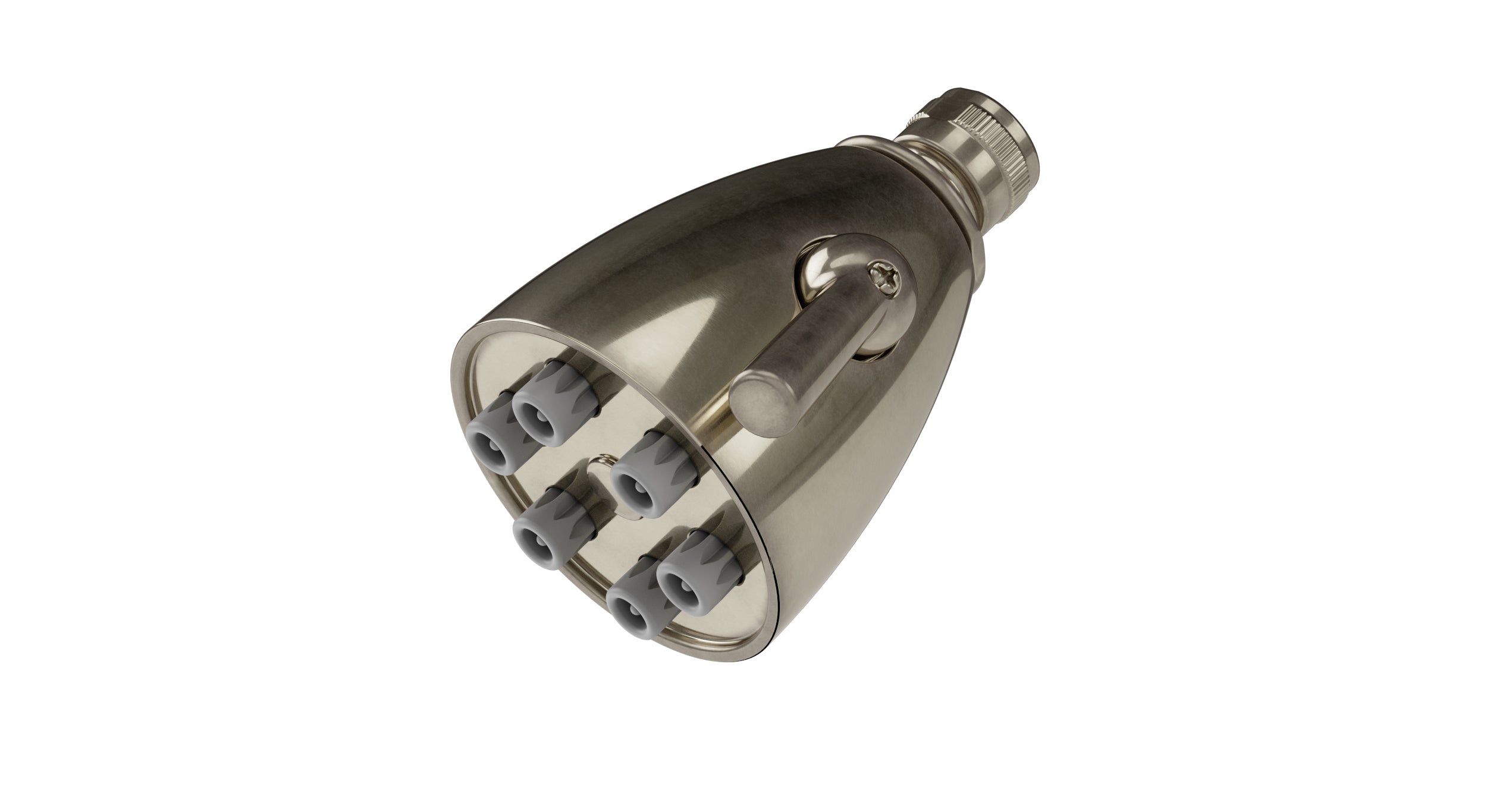 Shower Six Jet Shower Head in French Nickel
