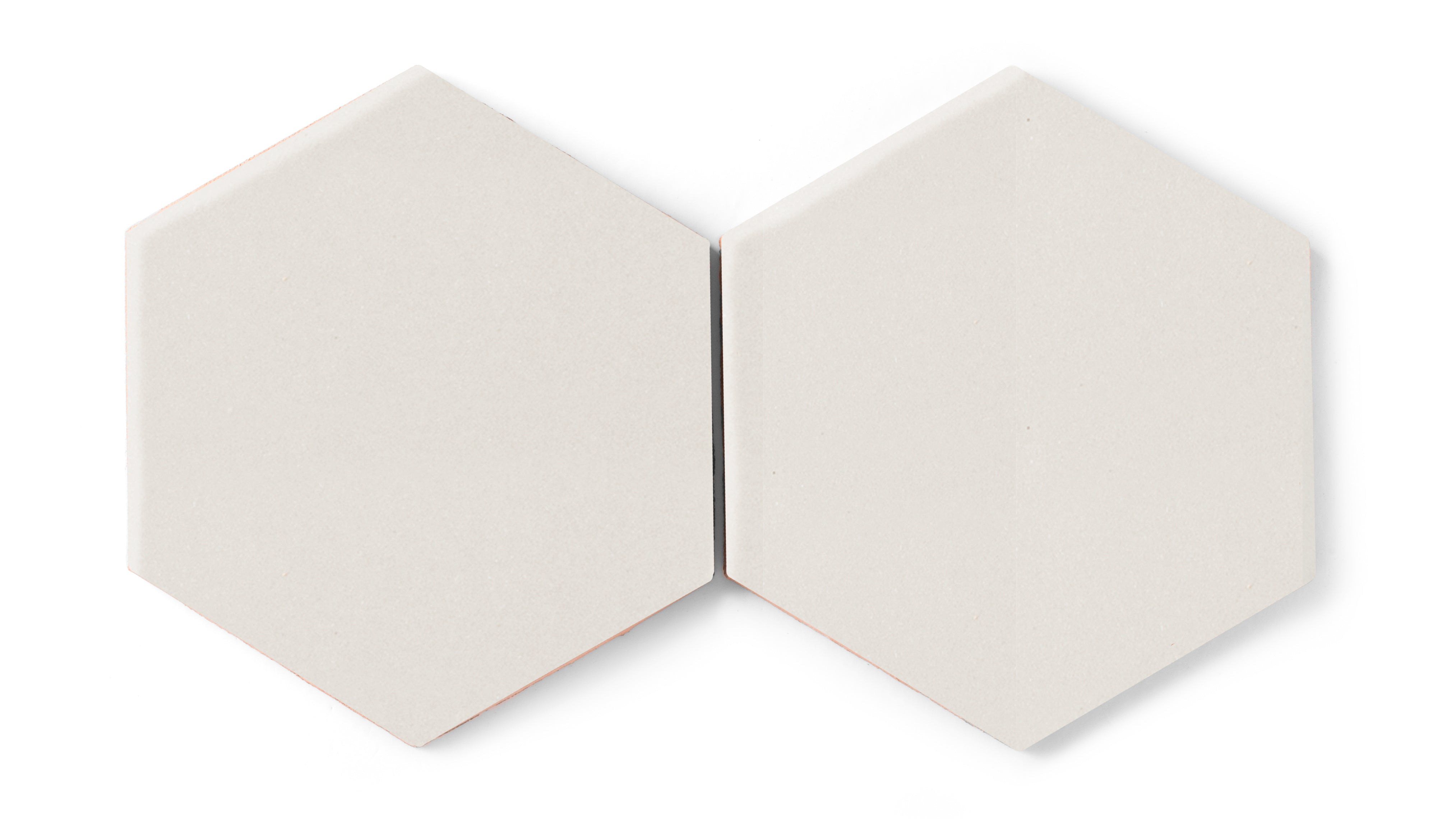 8" Hexagon Original Ceramic Tile in Feldspar Matte