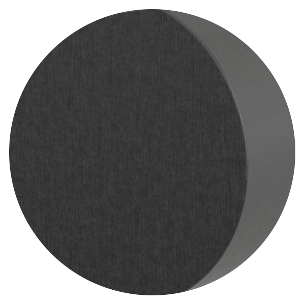 Sample in Blackened Nickel