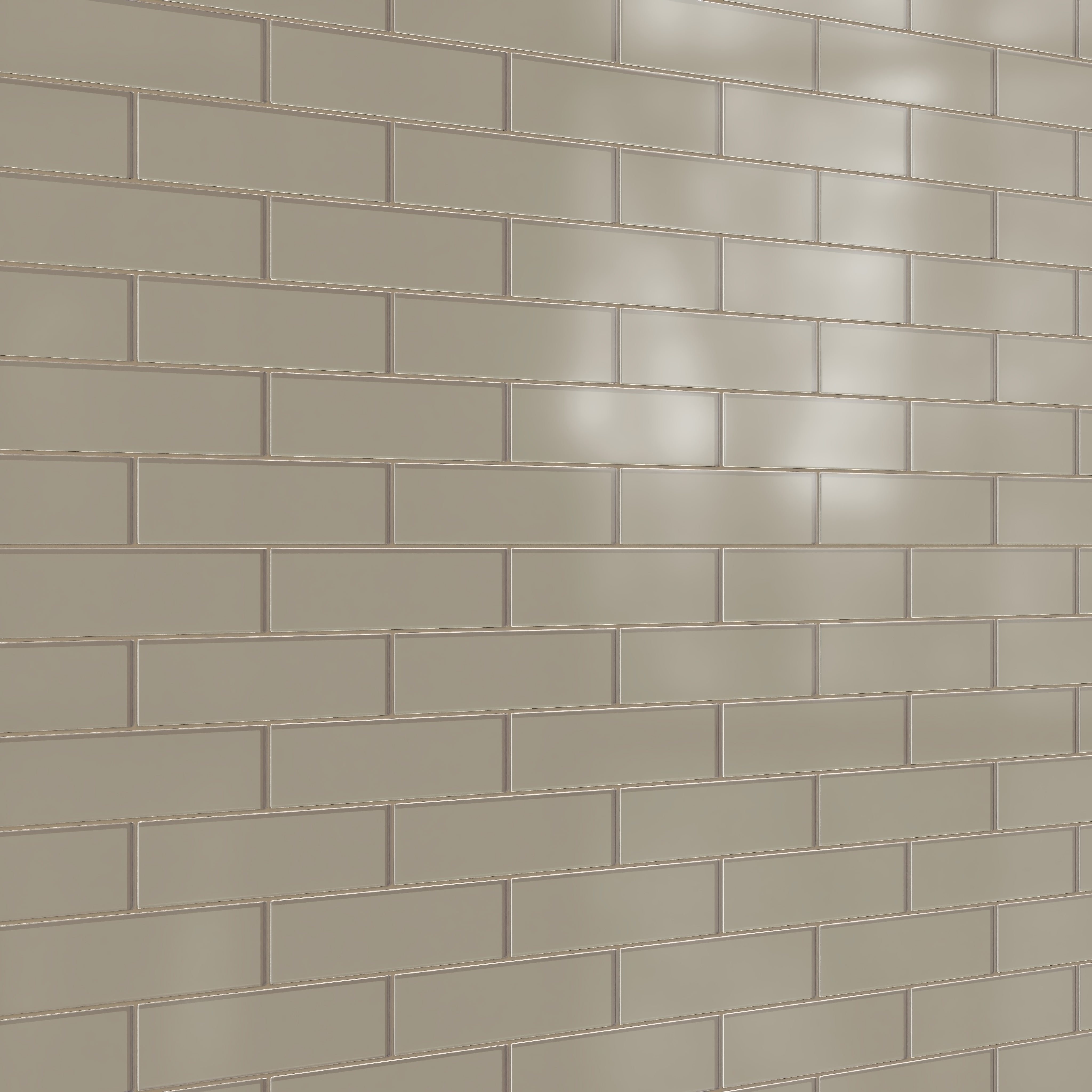 3x12 Glass Tile in Quail Matte