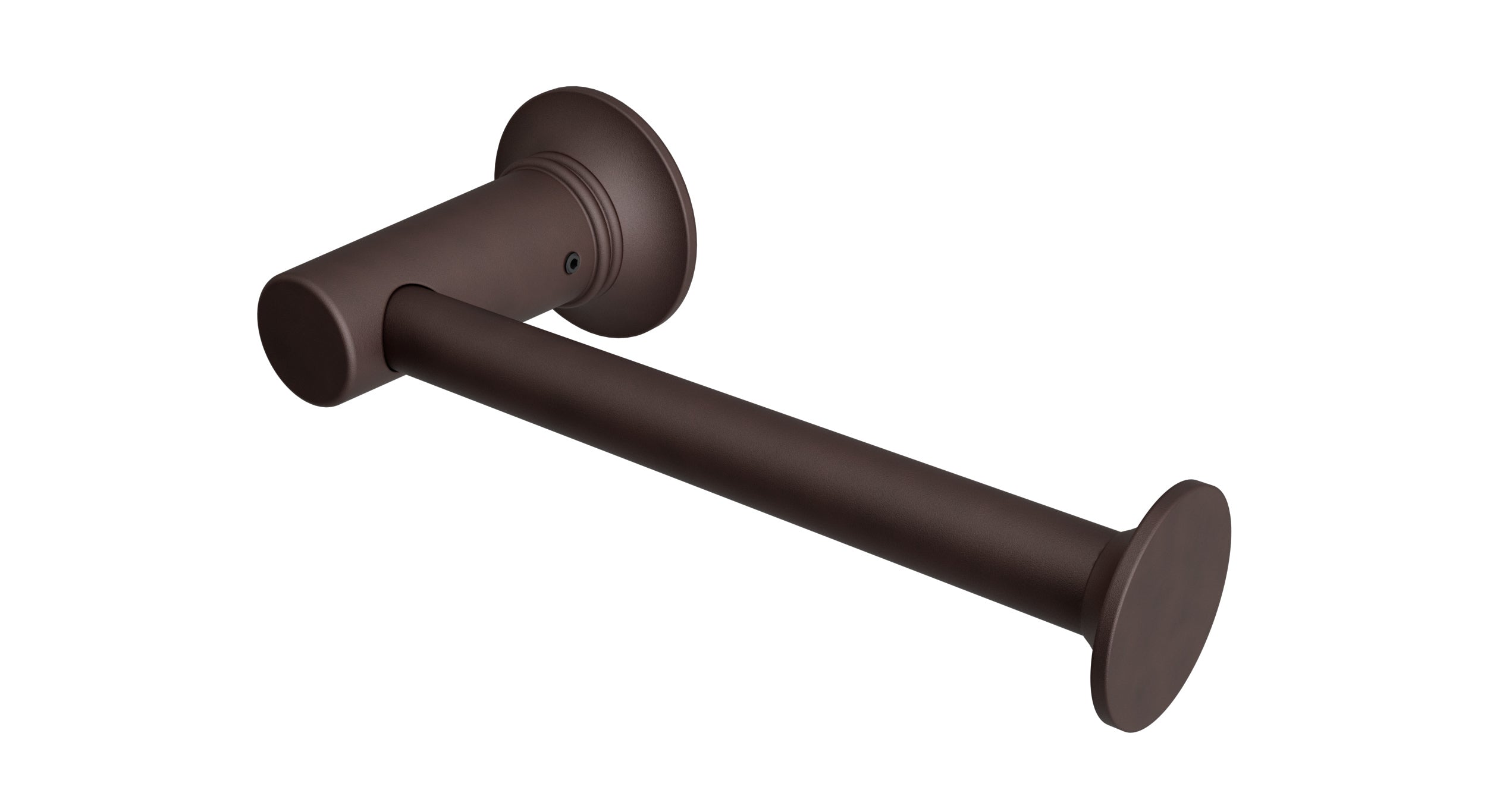 Emerson Single Post Paper Holder in Architectural Copper
