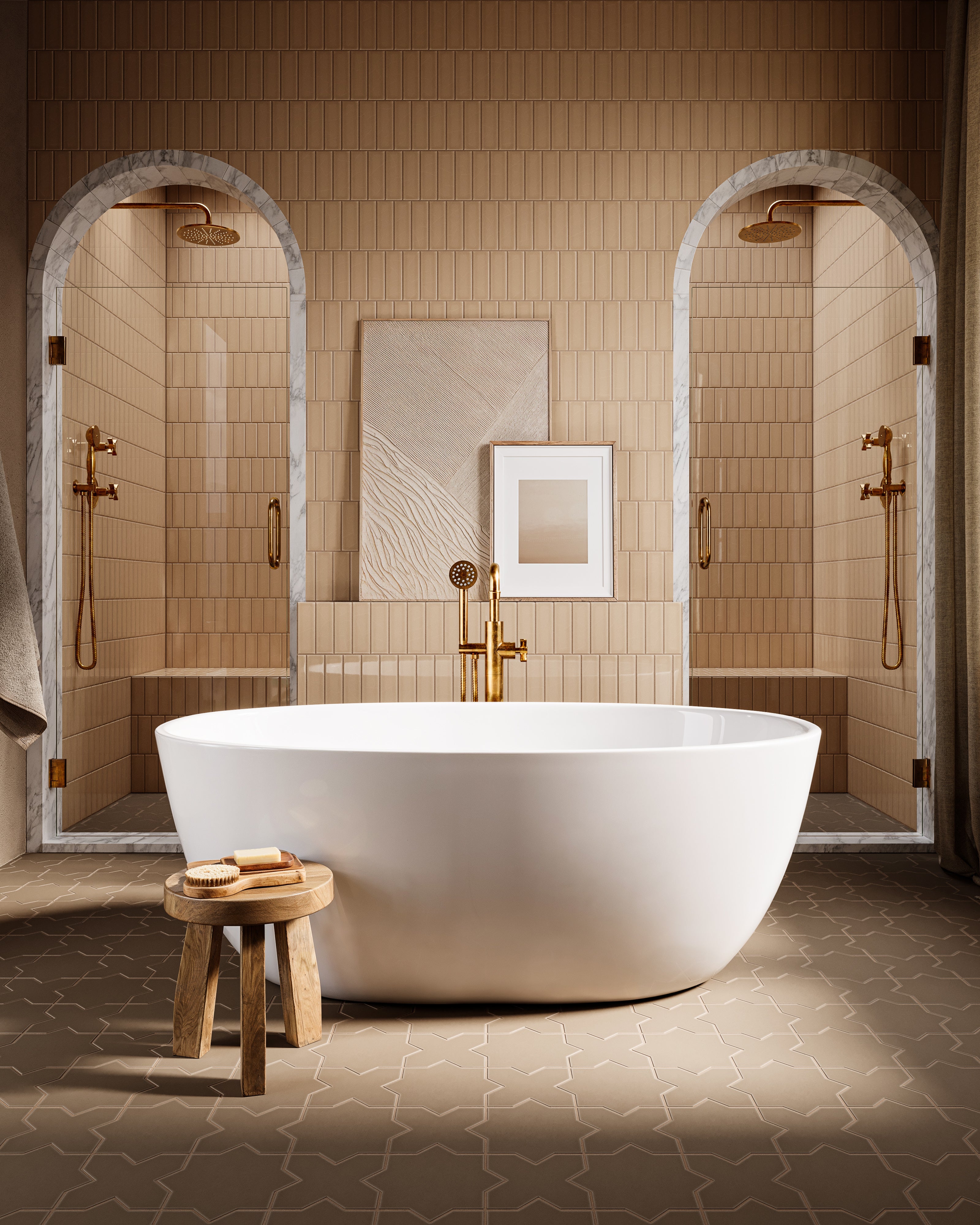 2x6 Original Ceramic Tile in Sweet Pea Gloss