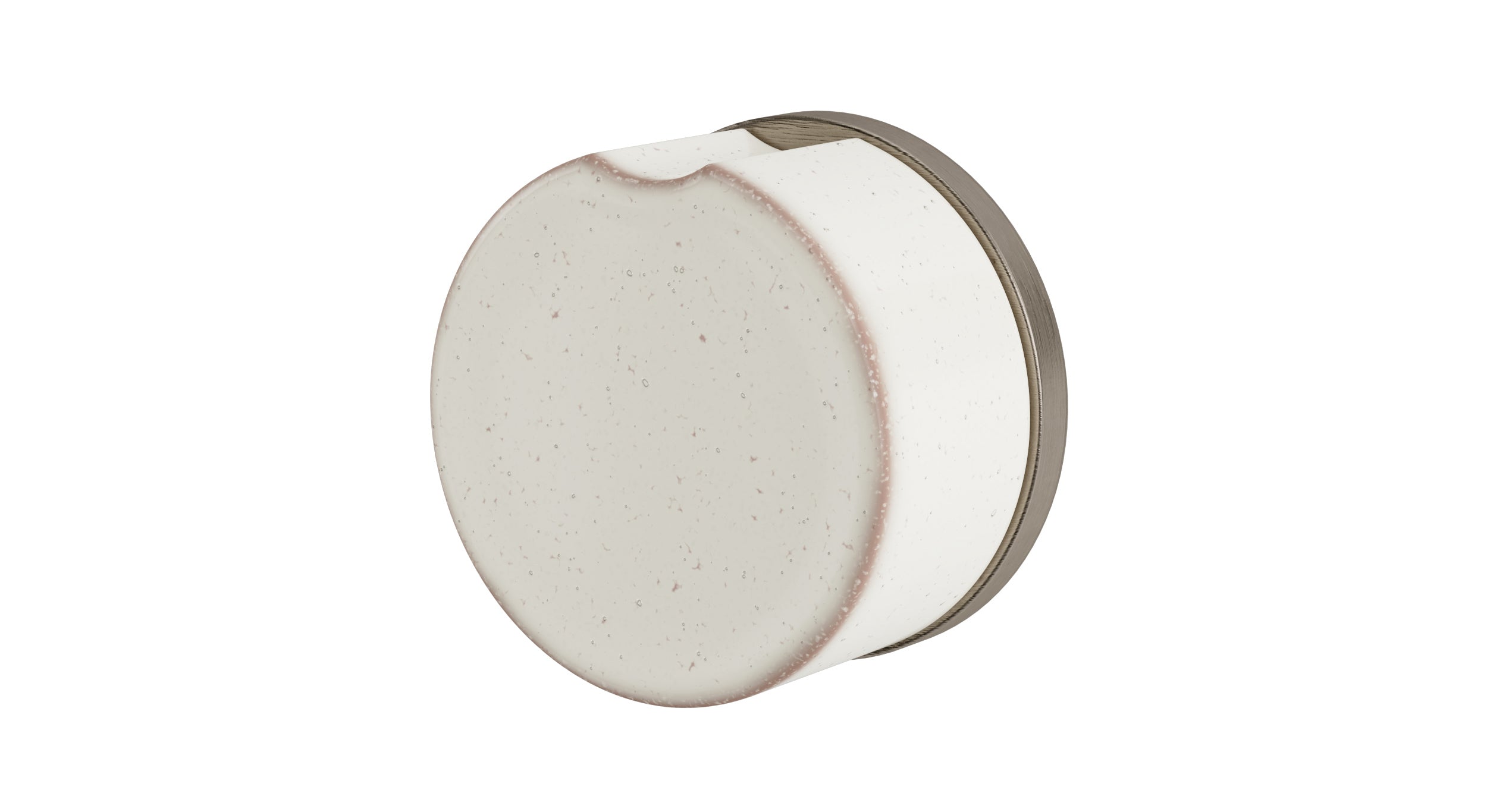 Foundry One Handle Wall Mount Diverter/Volume Control Shower Trim with Groove Ceramic Knob Handle in Antique Nickel