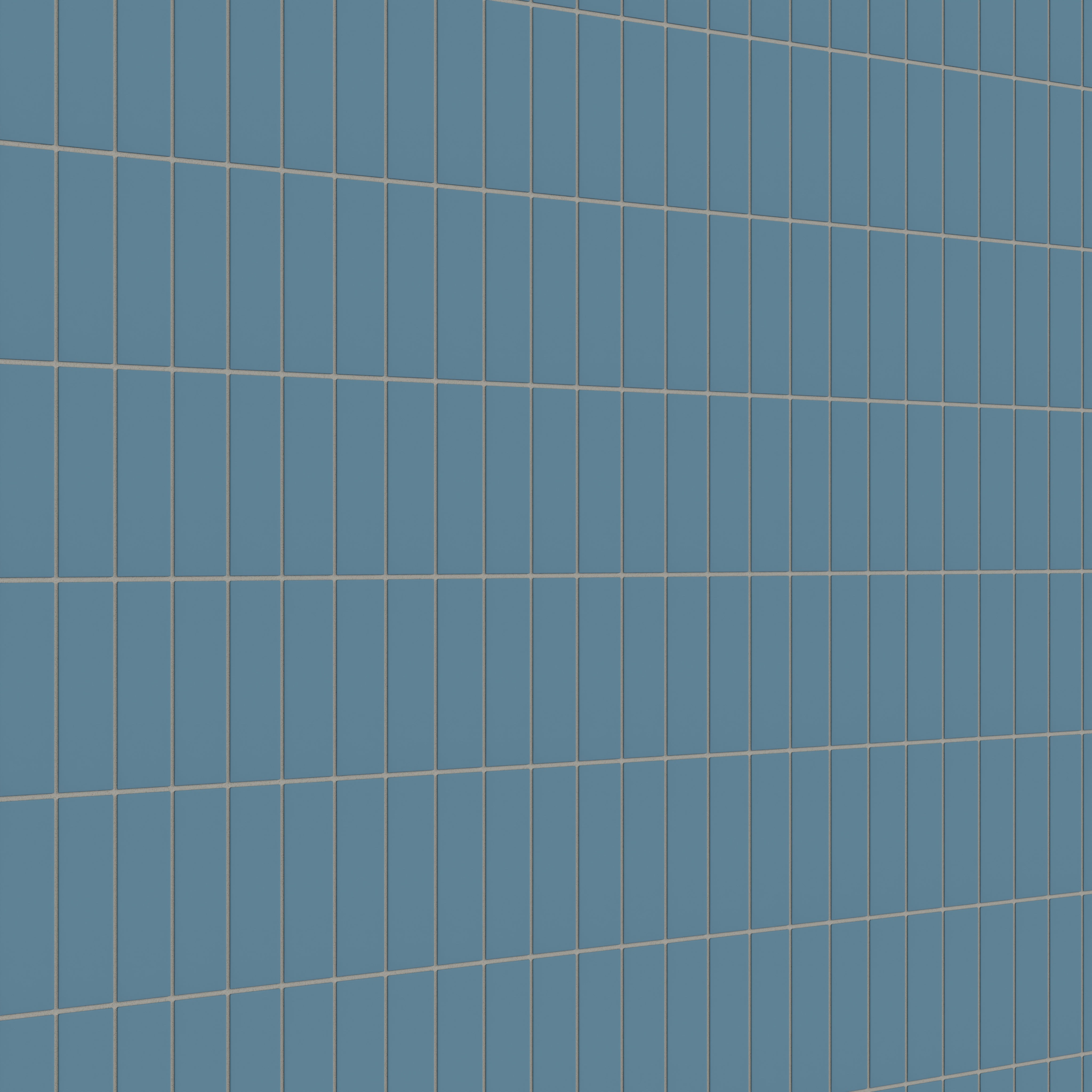 2x6 Natural Press Ceramic Tile in Azurite Matte