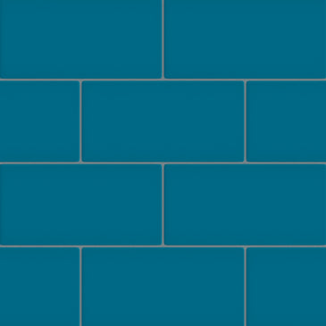 6x12 Original Ceramic Tile in Adriatic Sea Matte