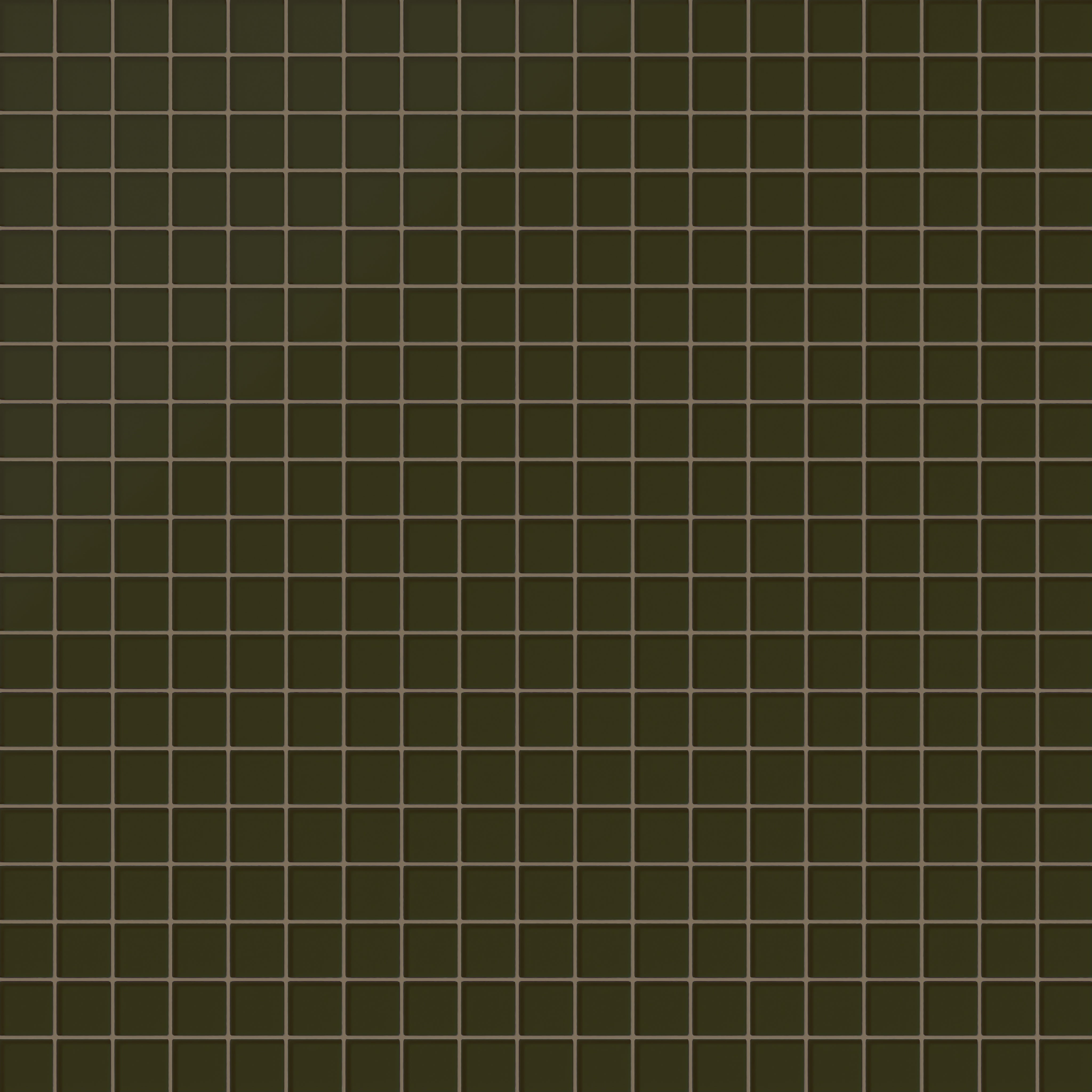 2x2 Straight Set Sheeted Glass Mosaic Tile in Catbird Matte