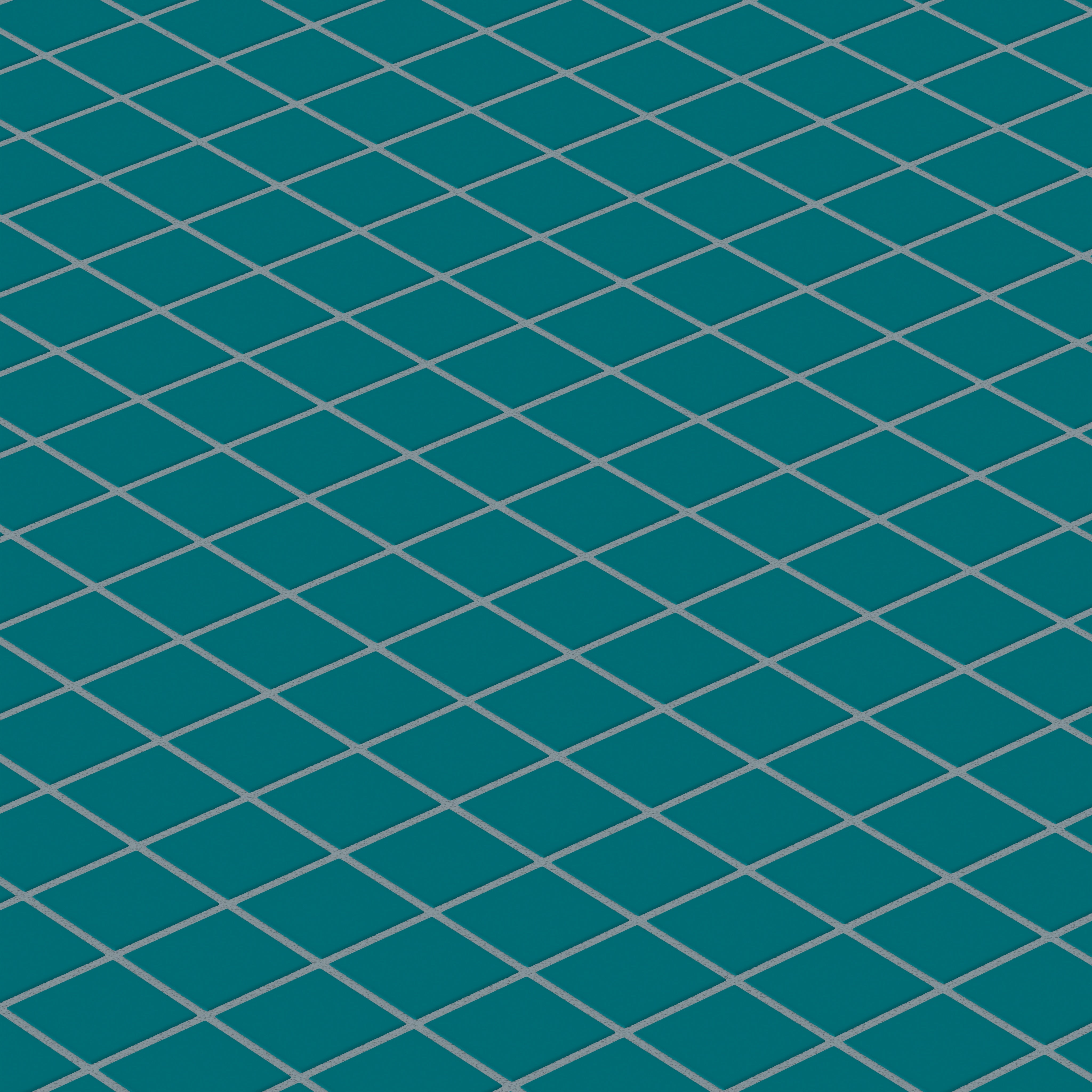 2x2 Straight Set Sheeted Natural Press Ceramic Mosaic Tile in Maya Blue Matte