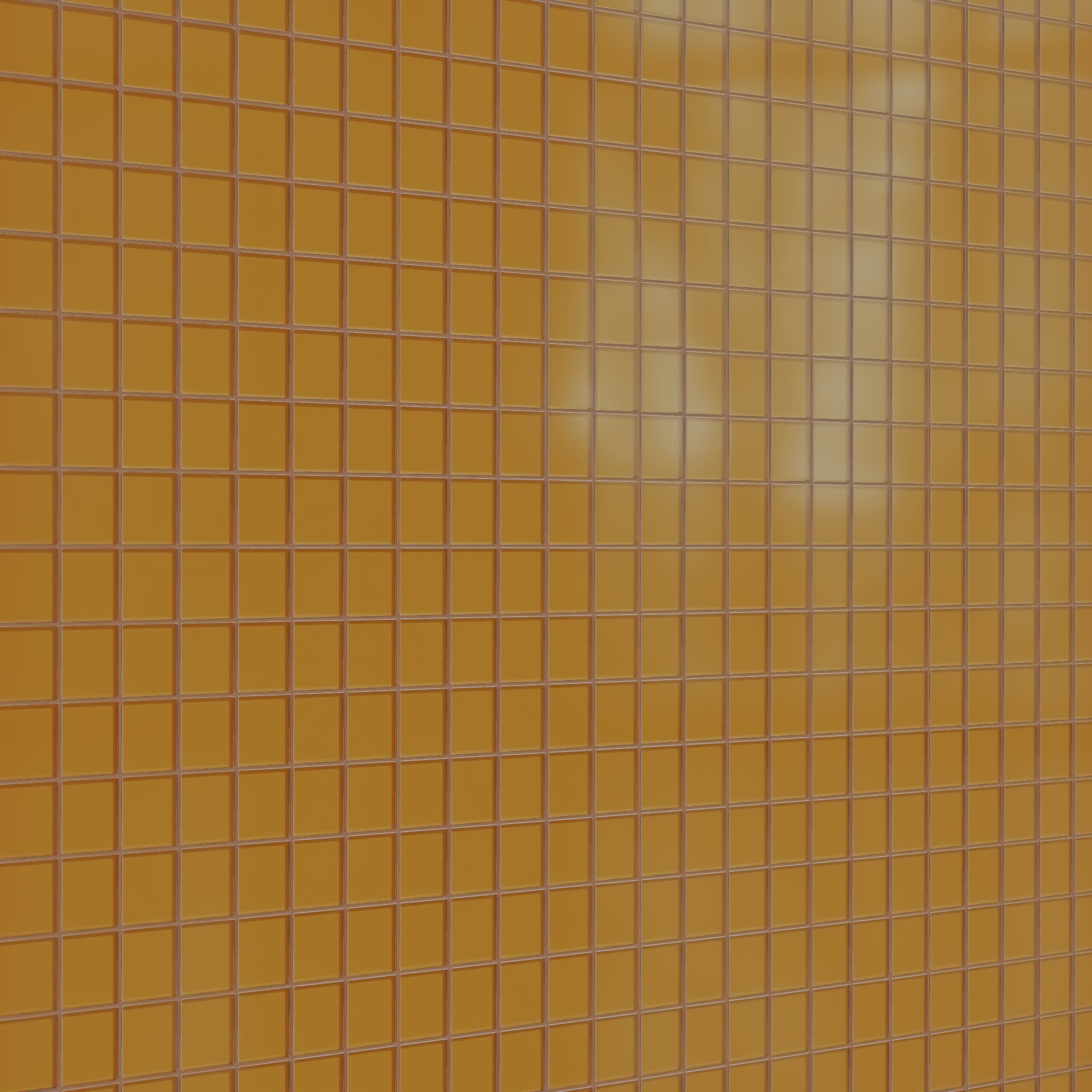 3x3 Straight Set Sheeted Glass Mosaic Tile in Falcon Matte