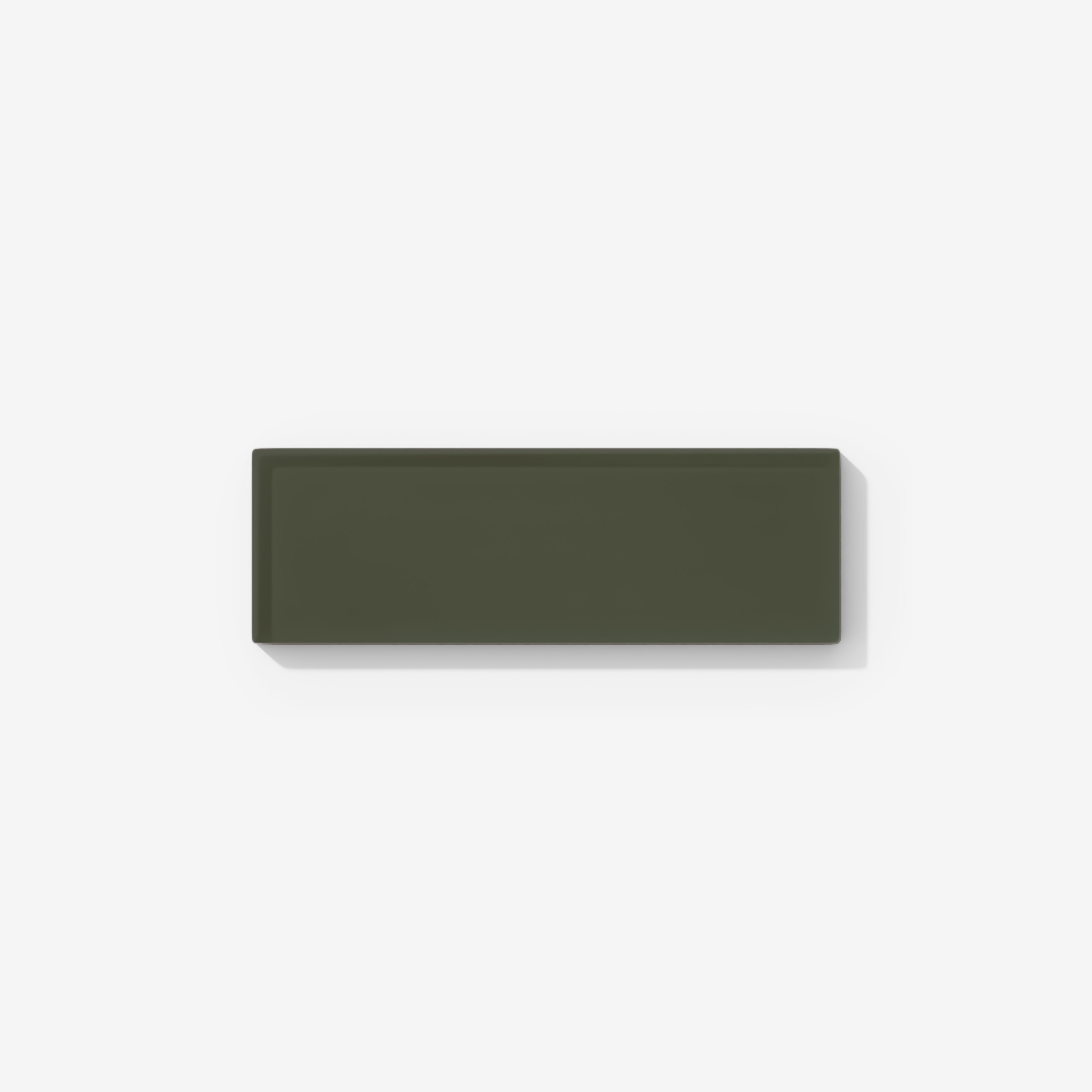 2x6 Glass Tile in Roadrunner Matte