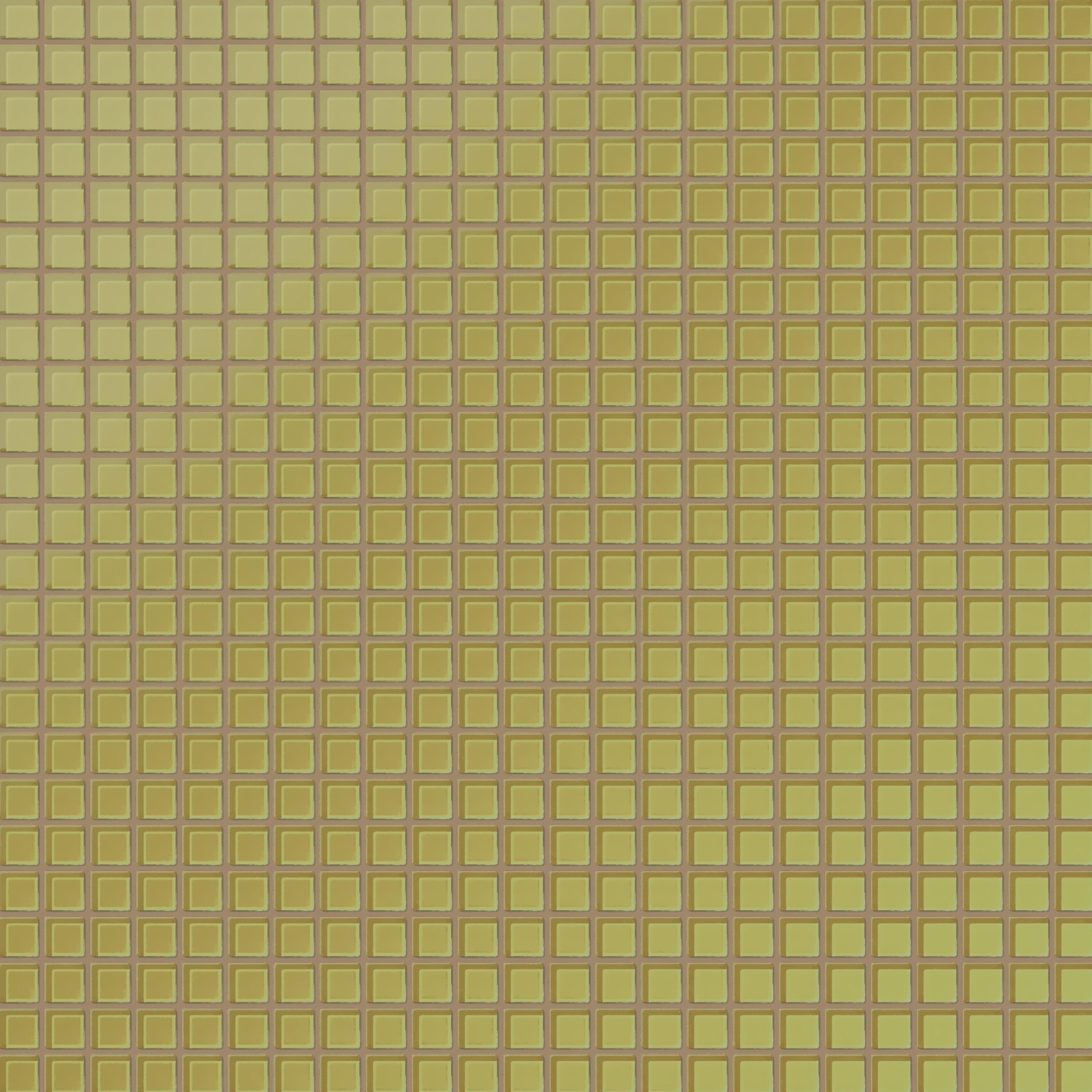 1x1 Straight Set Sheeted Glass Mosaic Tile in Pine Siskin Matte