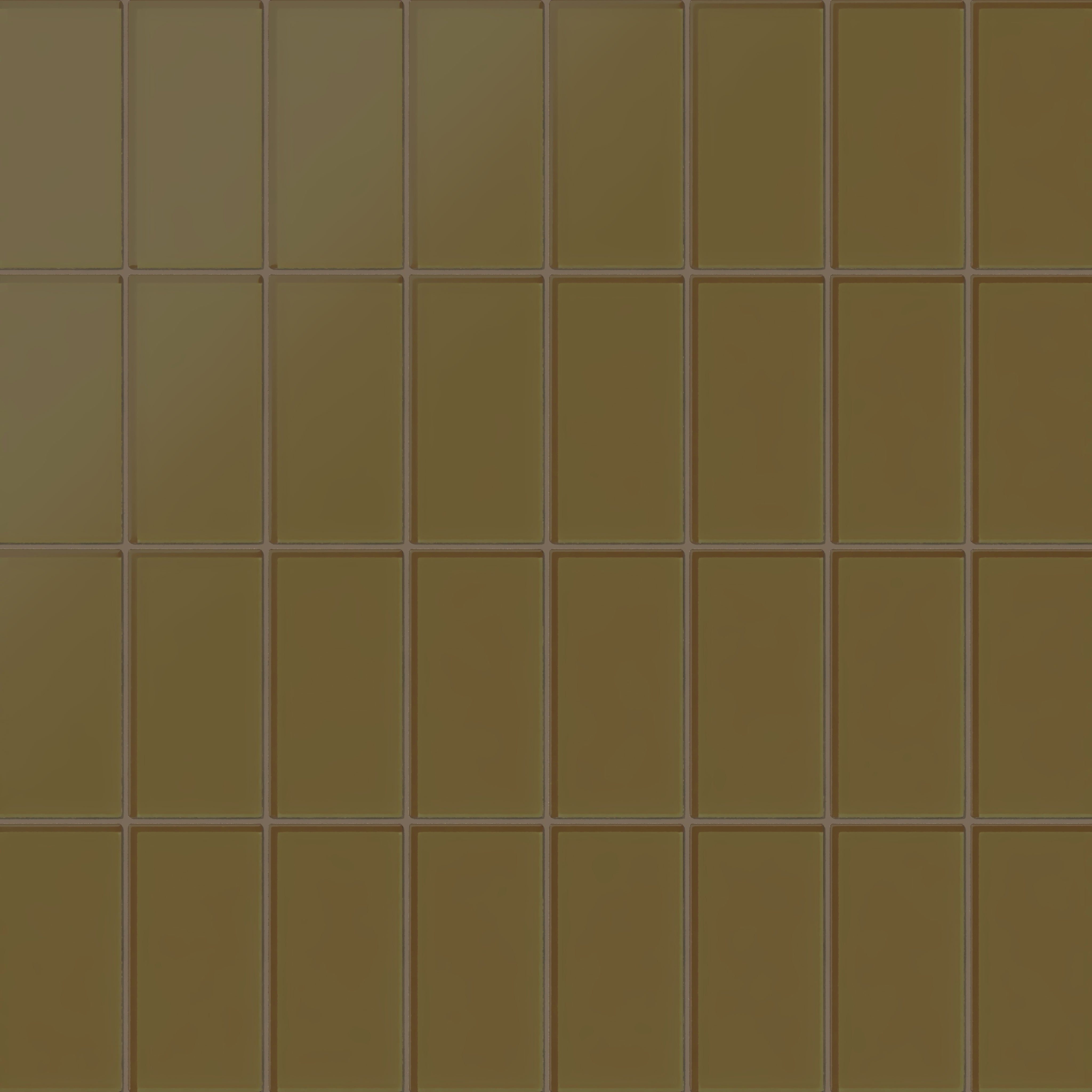 3x6 Glass Tile in Merlin Matte