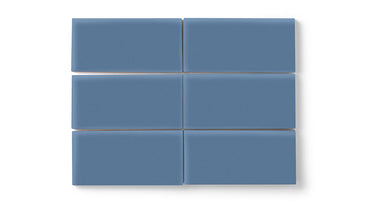 4x8 Original Ceramic Tile in Caribbean Sea Matte