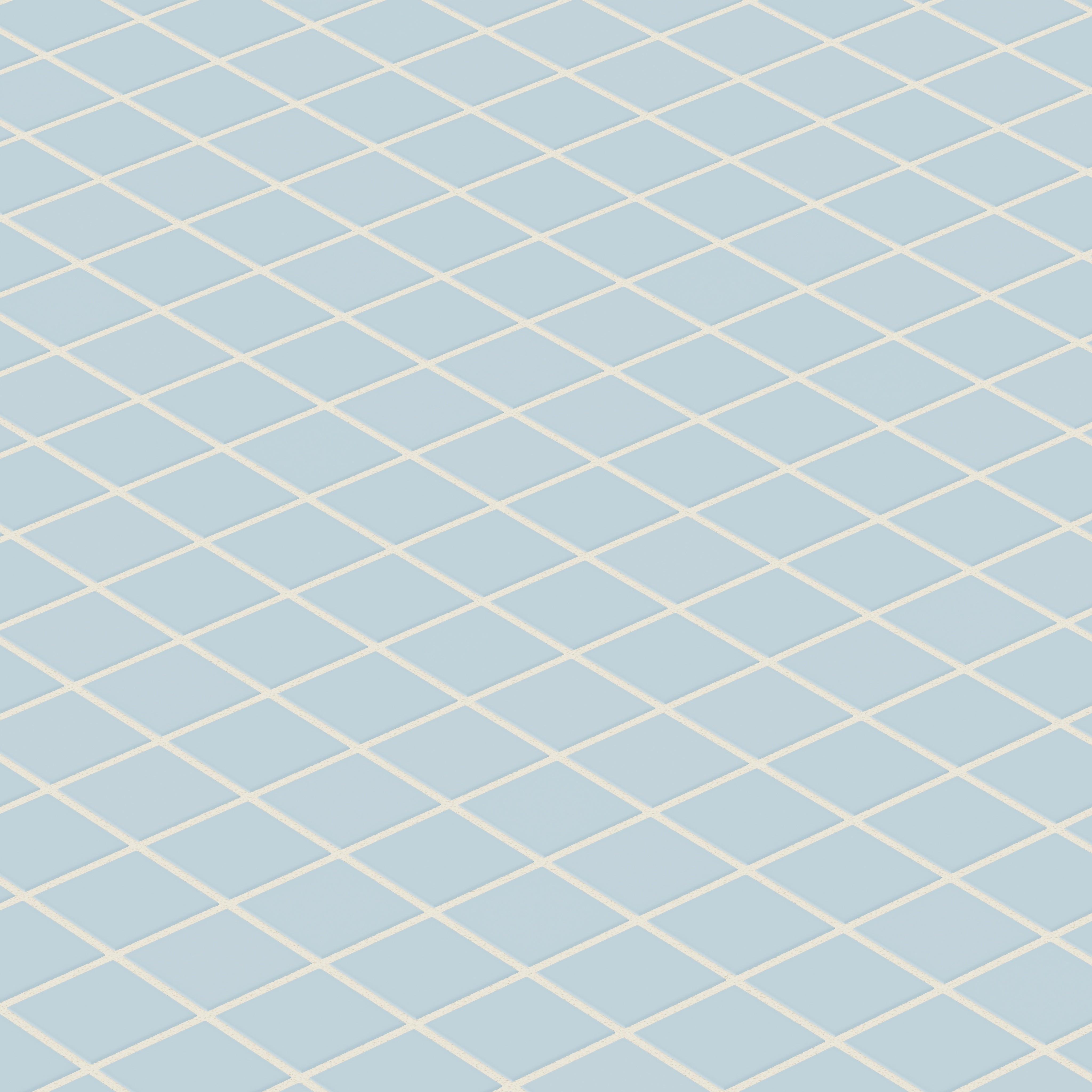 2x2 Straight Set Sheeted Natural Press Ceramic Mosaic Tile in Egyptian Blue Matte