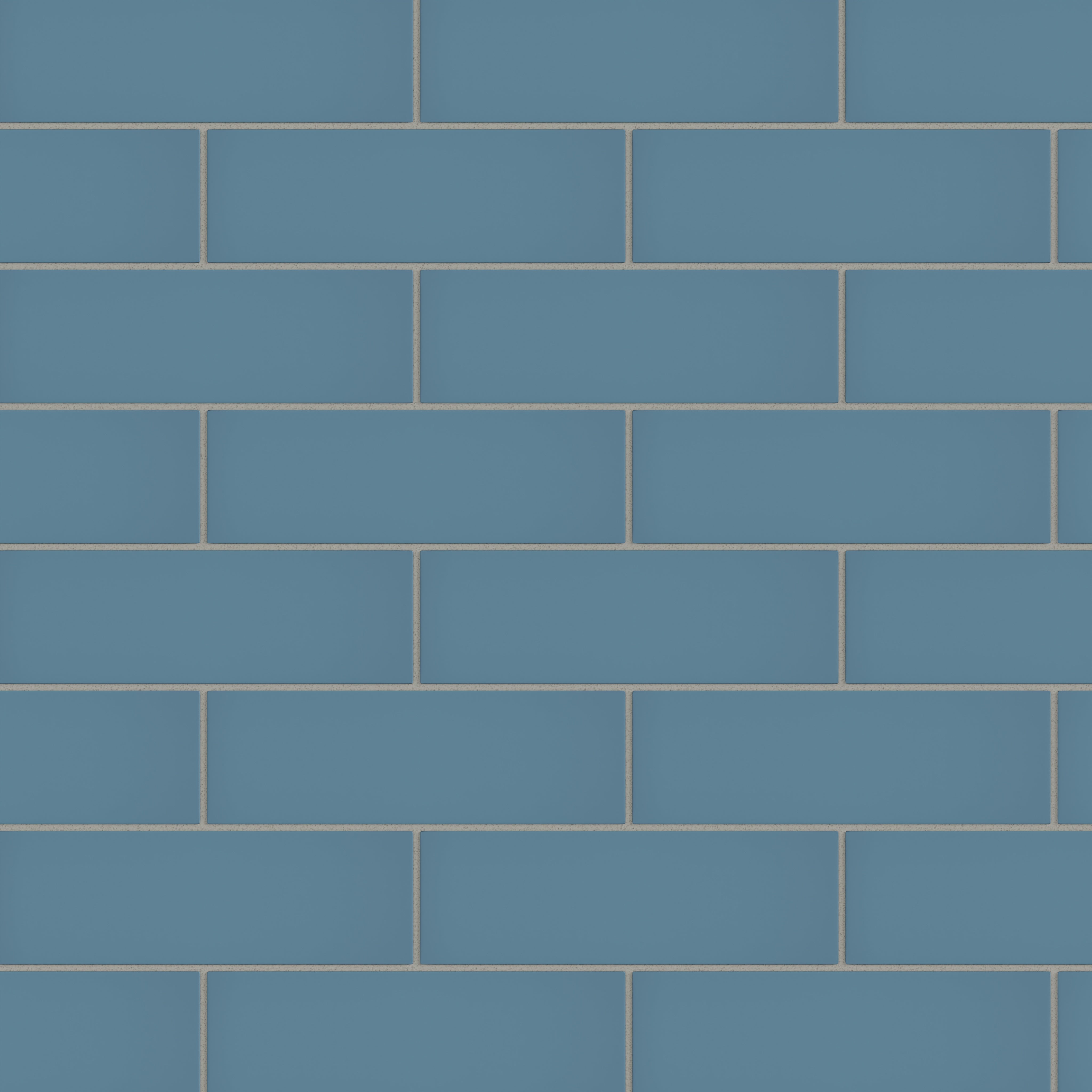 3x9 Natural Press Ceramic Tile in Azurite Matte