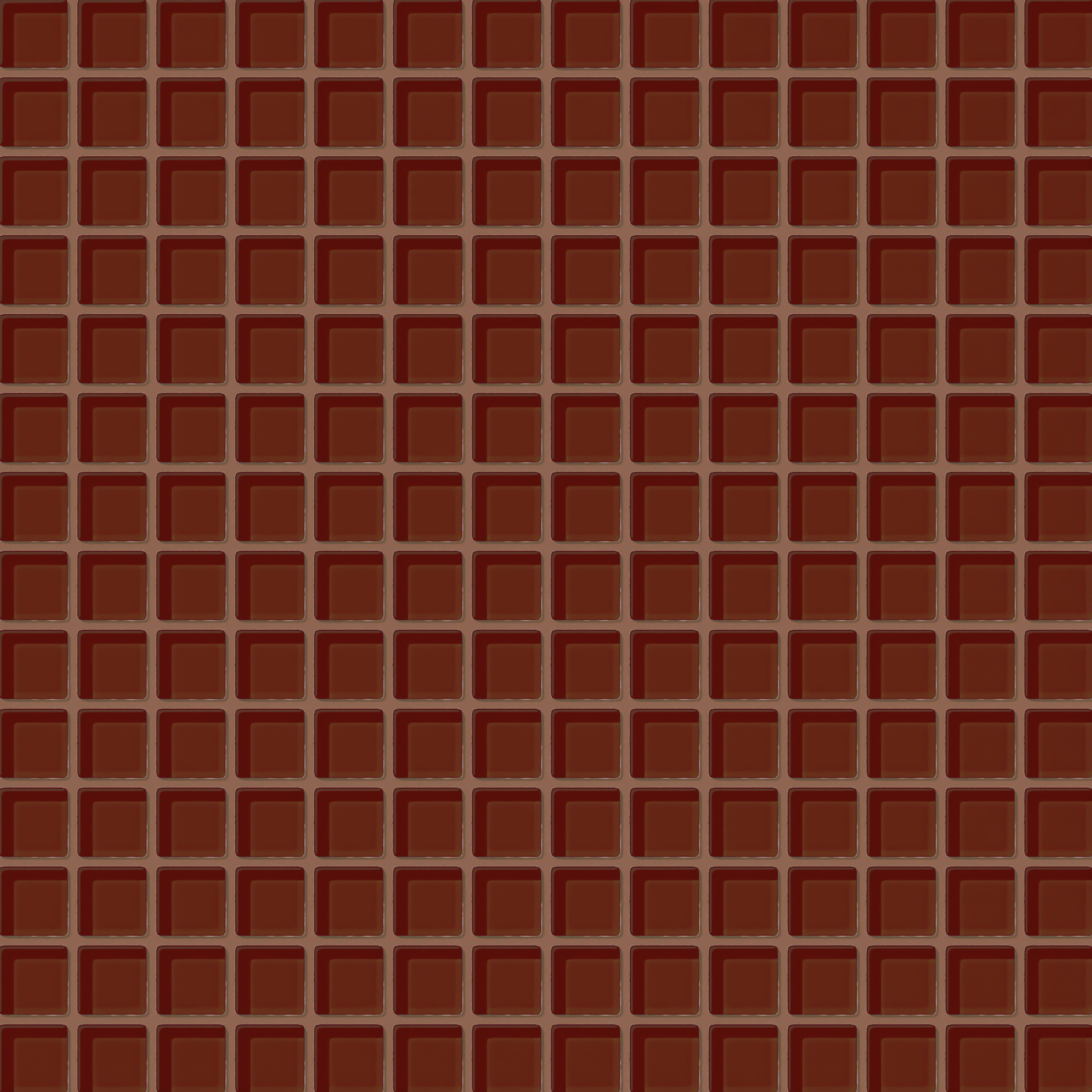 1x1 Straight Set Sheeted Glass Mosaic Tile in Pheasant Gloss