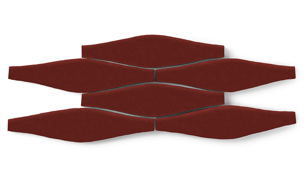 Wave Original Ceramic Tile in Vintage Leather Matte