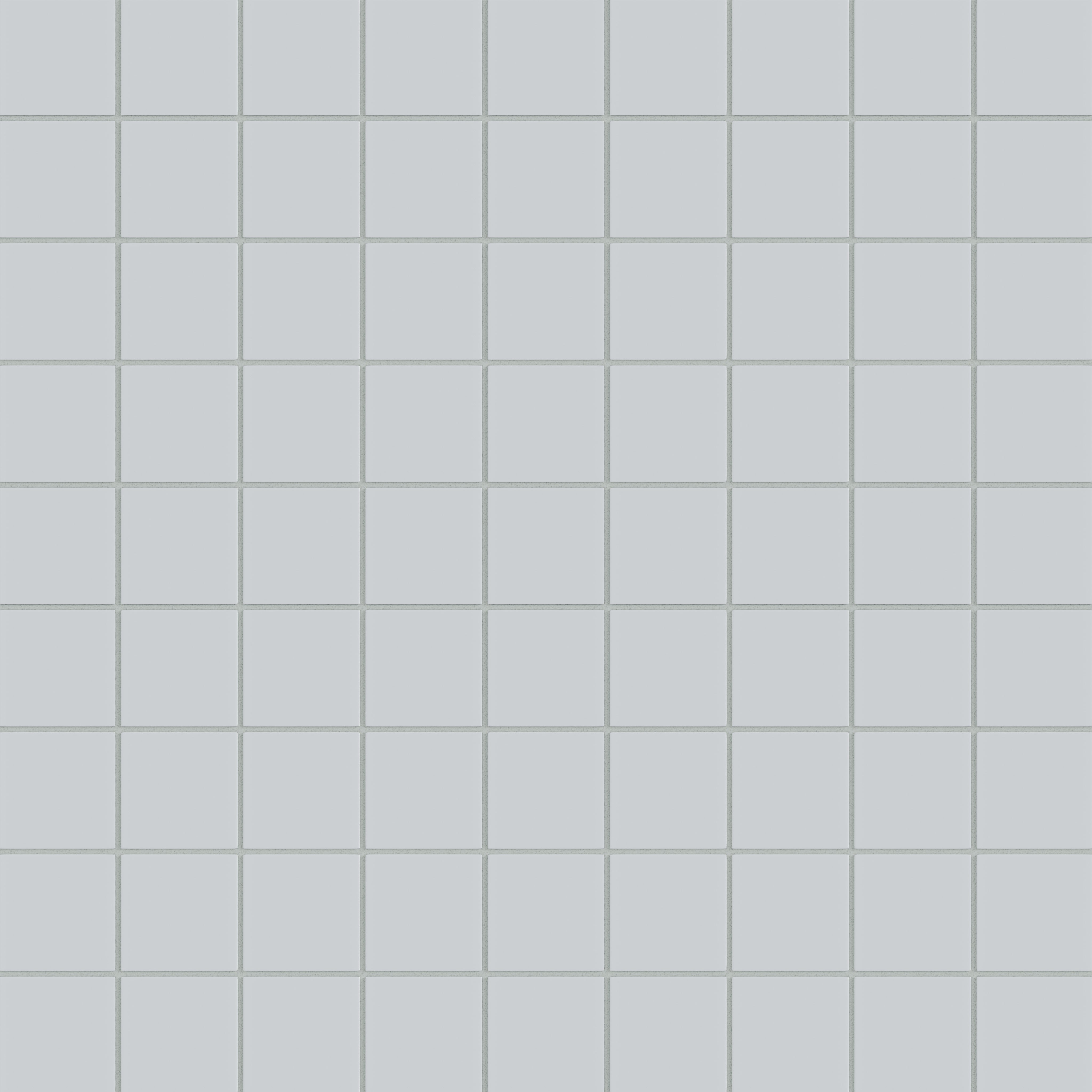3x3 Straight Set Sheeted Natural Press Ceramic Mosaic Tile in Alberta Blue Matte