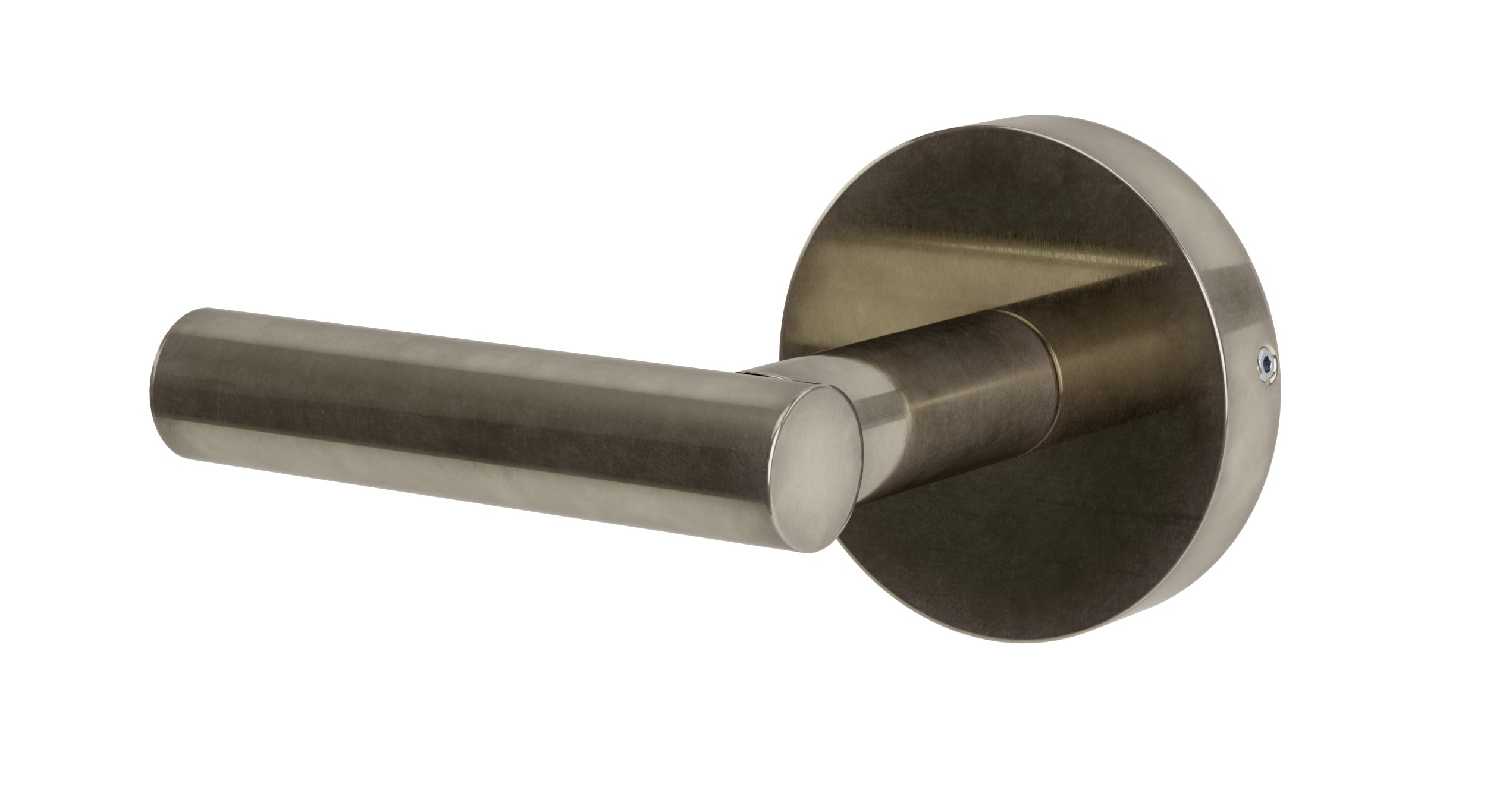 Contour One Handle Wall Mount Diverter/Volume Control Shower Trim with Soft Lever Handle in French Nickel