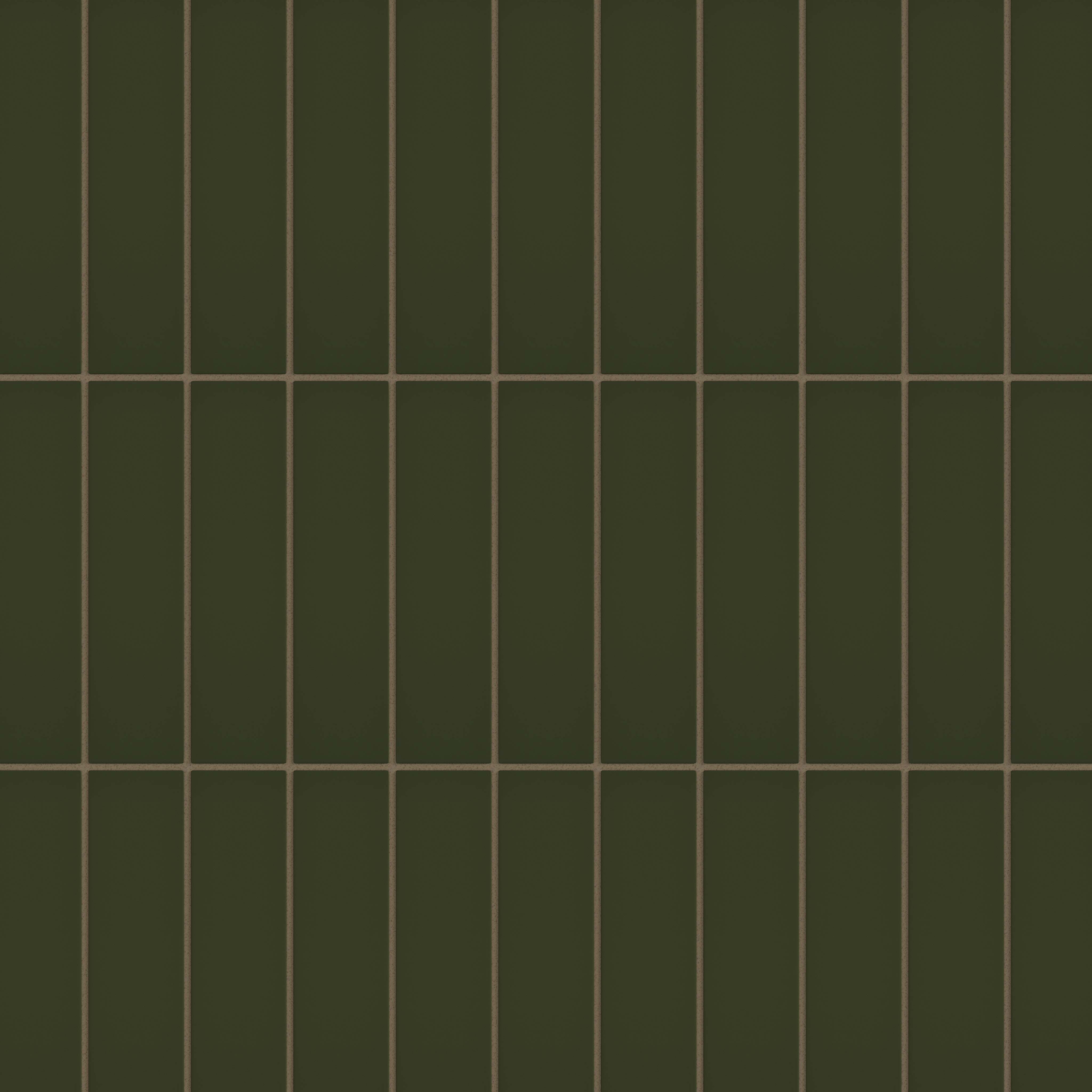 2x8 Natural Press Ceramic Tile in Green Apatite Matte