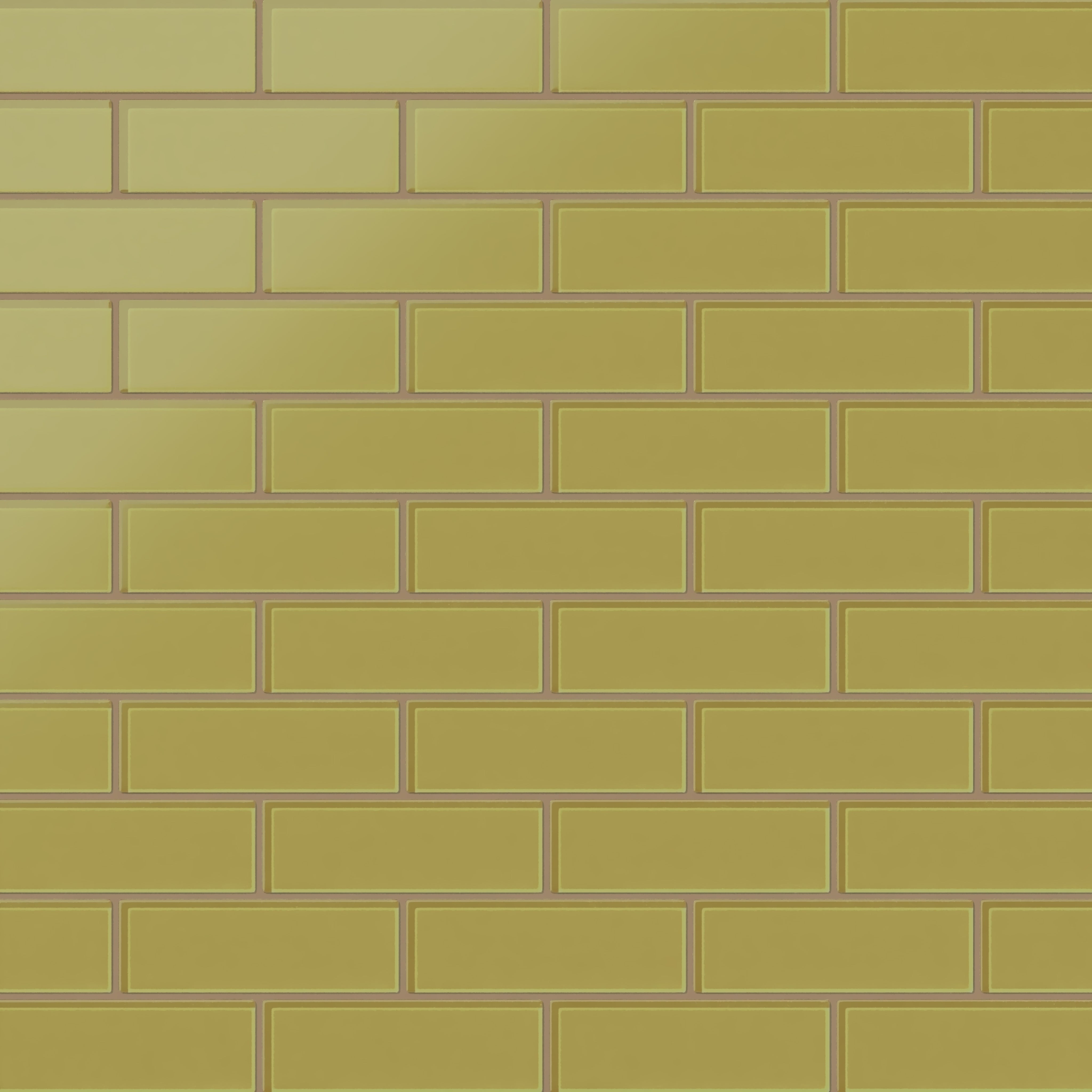 2x6 Glass Tile in Pine Siskin Matte