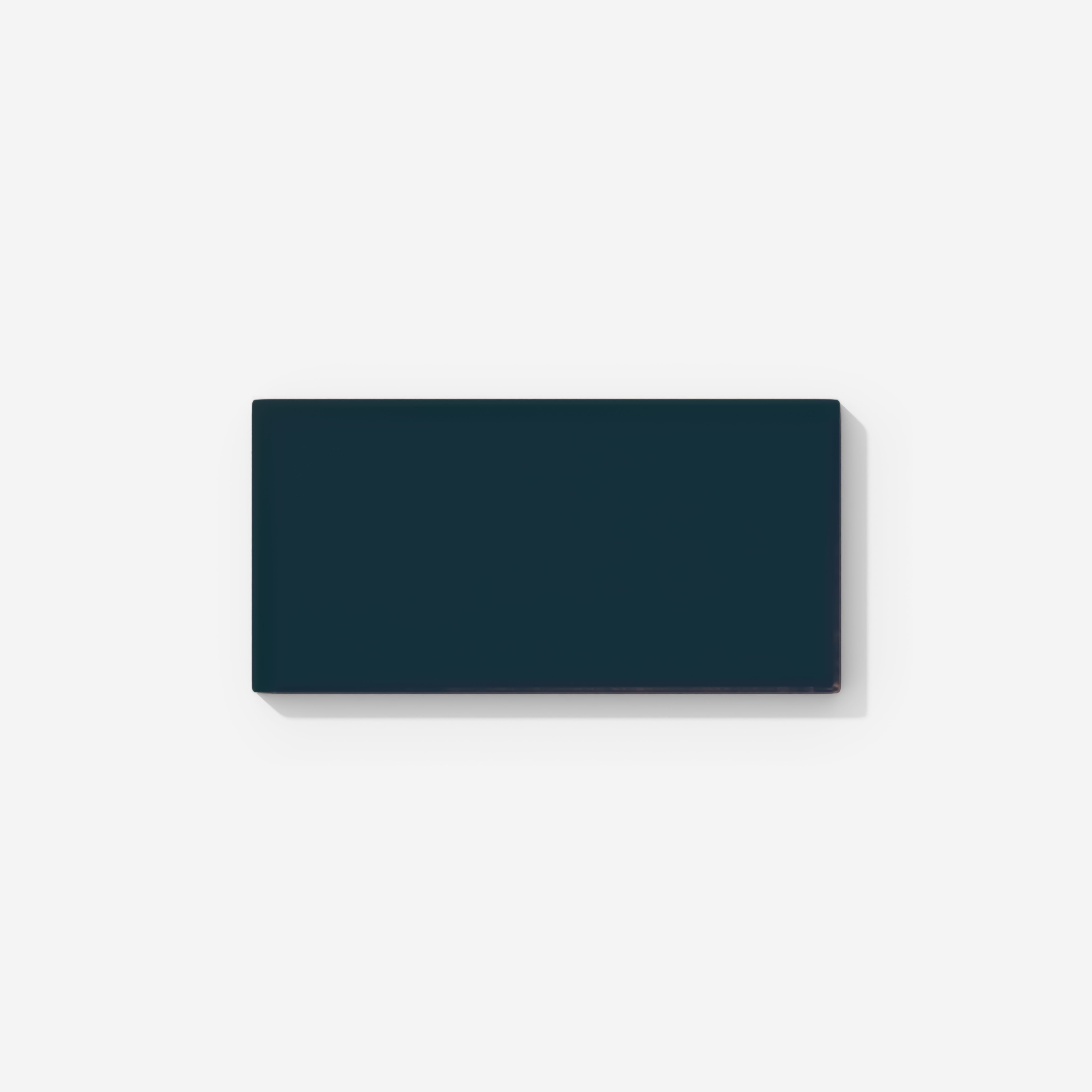 3x6 Glass Tile in Grackle Matte